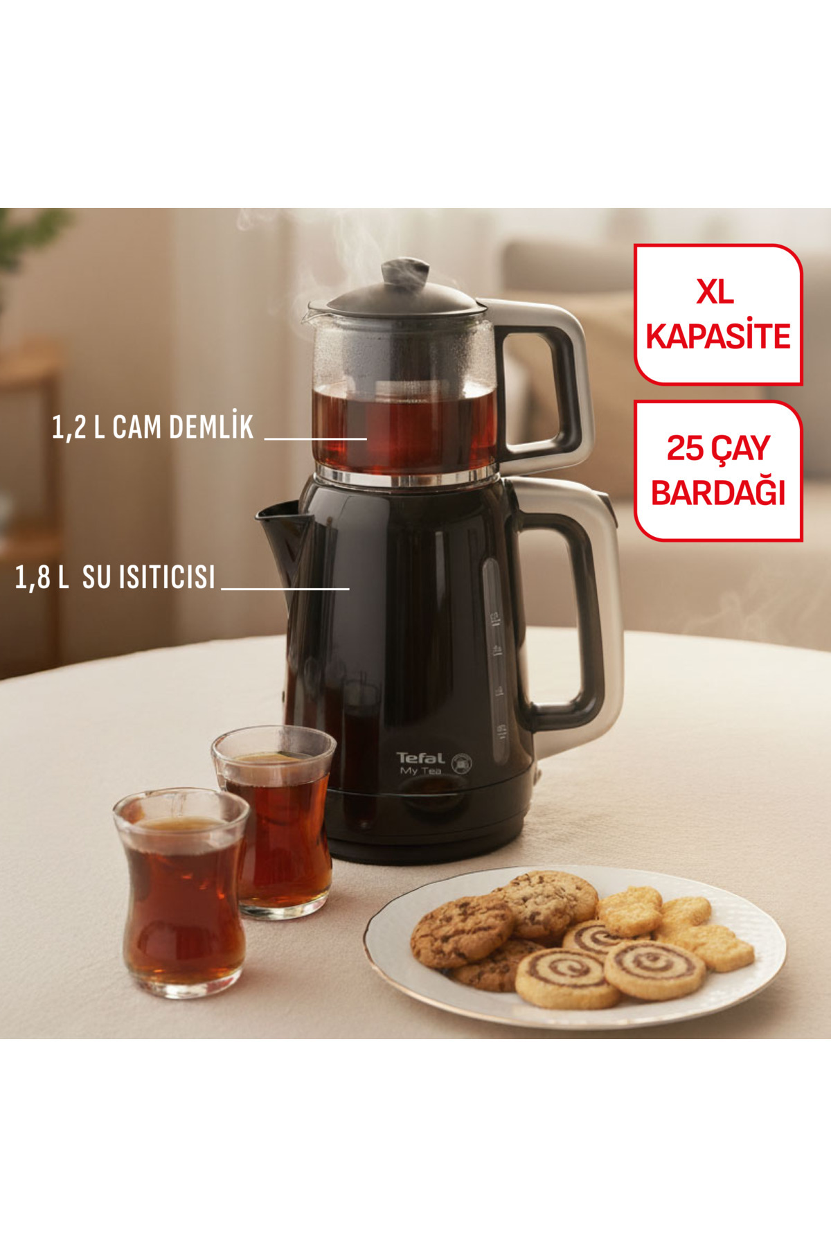 BJ201841 دستگاه چای‌ساز My Tea [مشکی] - 1500637839