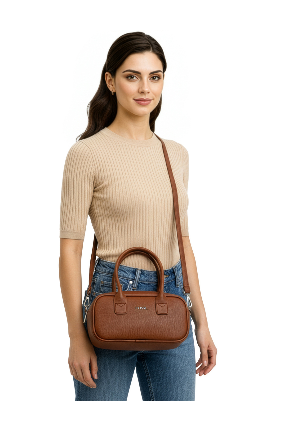 کیف Fossil رودوشی زنانه 05FO25K5076 اورجینال - تصویر 2