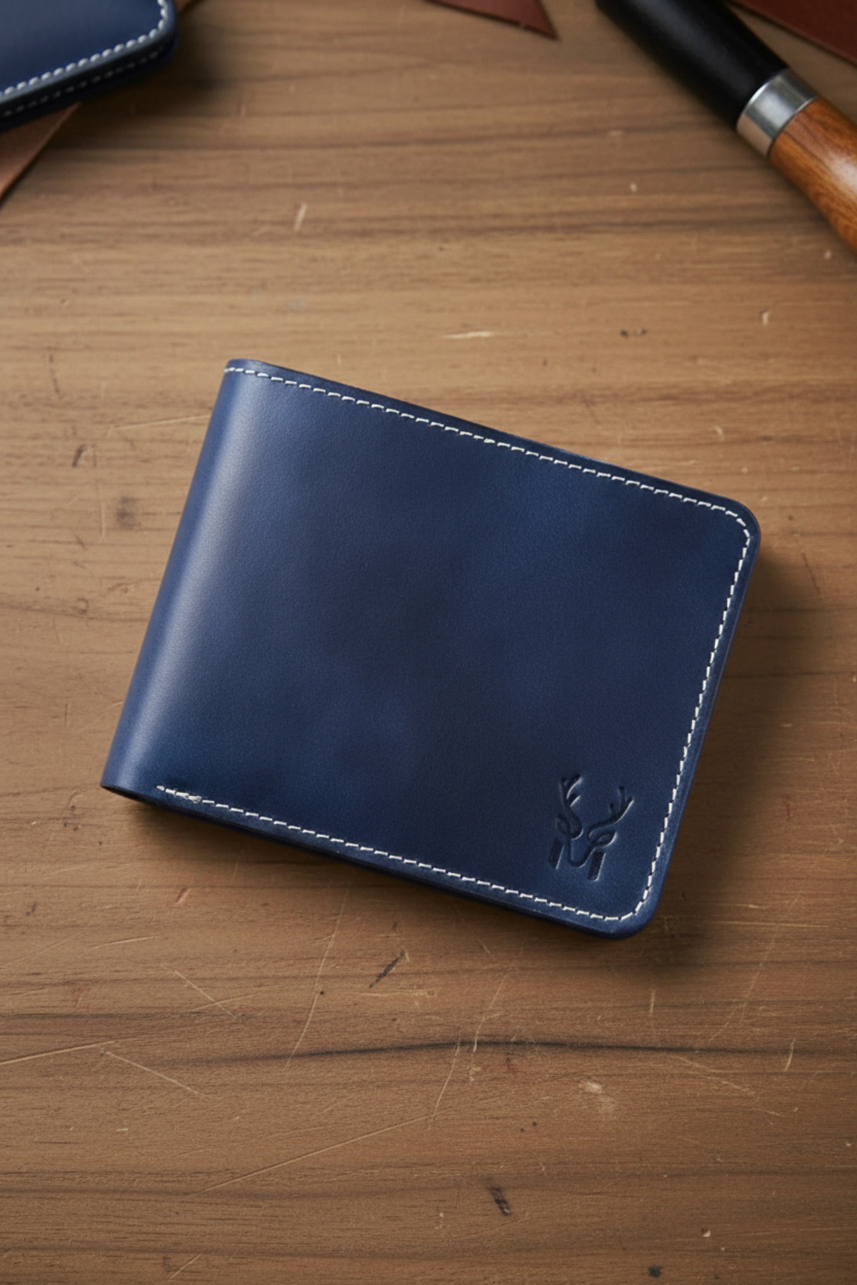 کیف پول مردانه آبی Modica | Cosmos اورجینال - تصویر 3