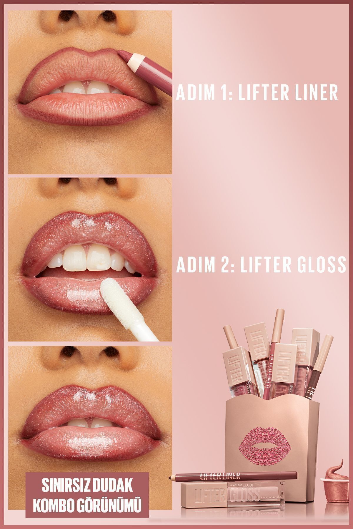 مداد لب زنانه | میبلین نیویورک Maybelline New York MNYLLDKKLM - تصویر 4