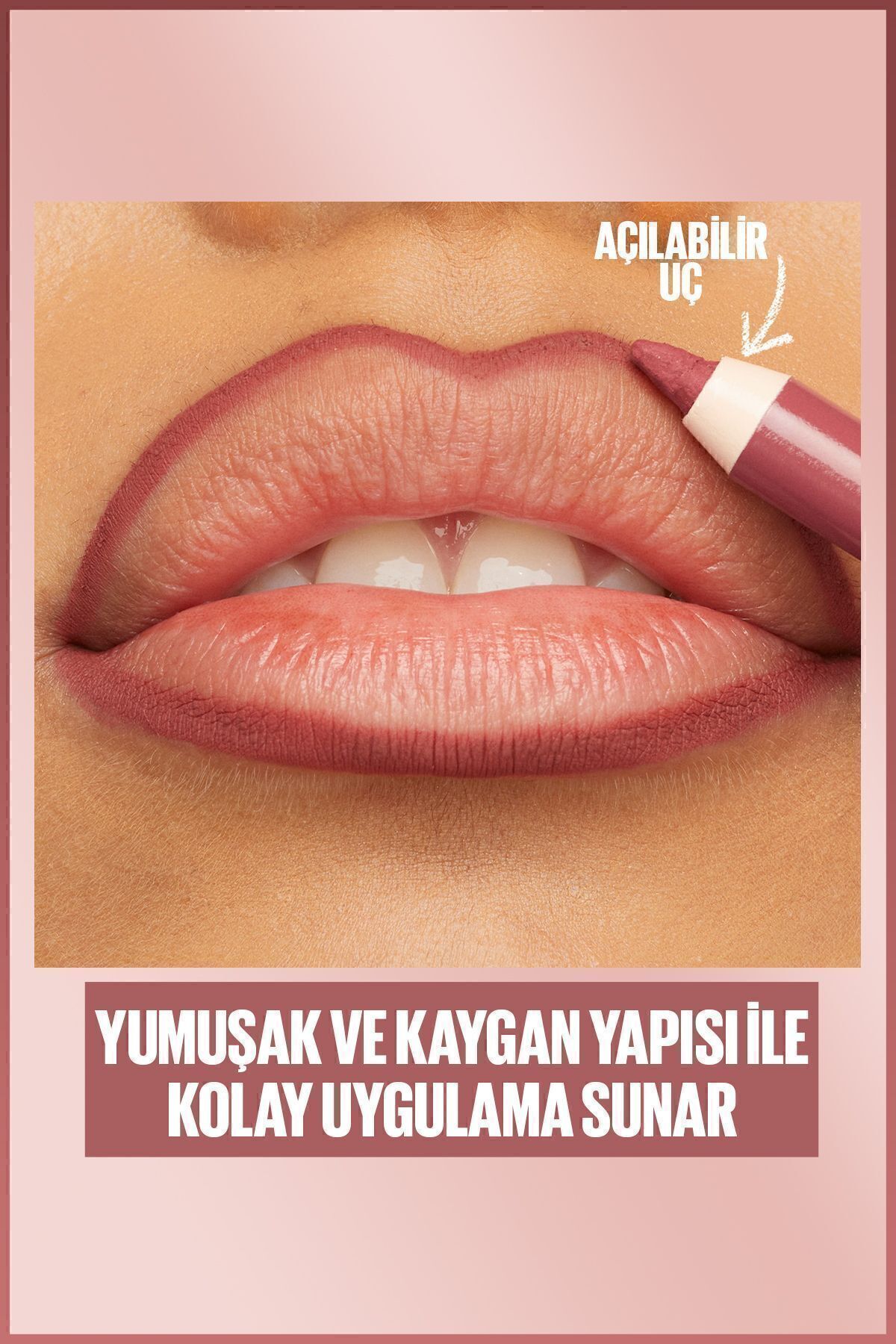 مداد لب زنانه | میبلین نیویورک Maybelline New York MNYLLDKKLM - تصویر 3