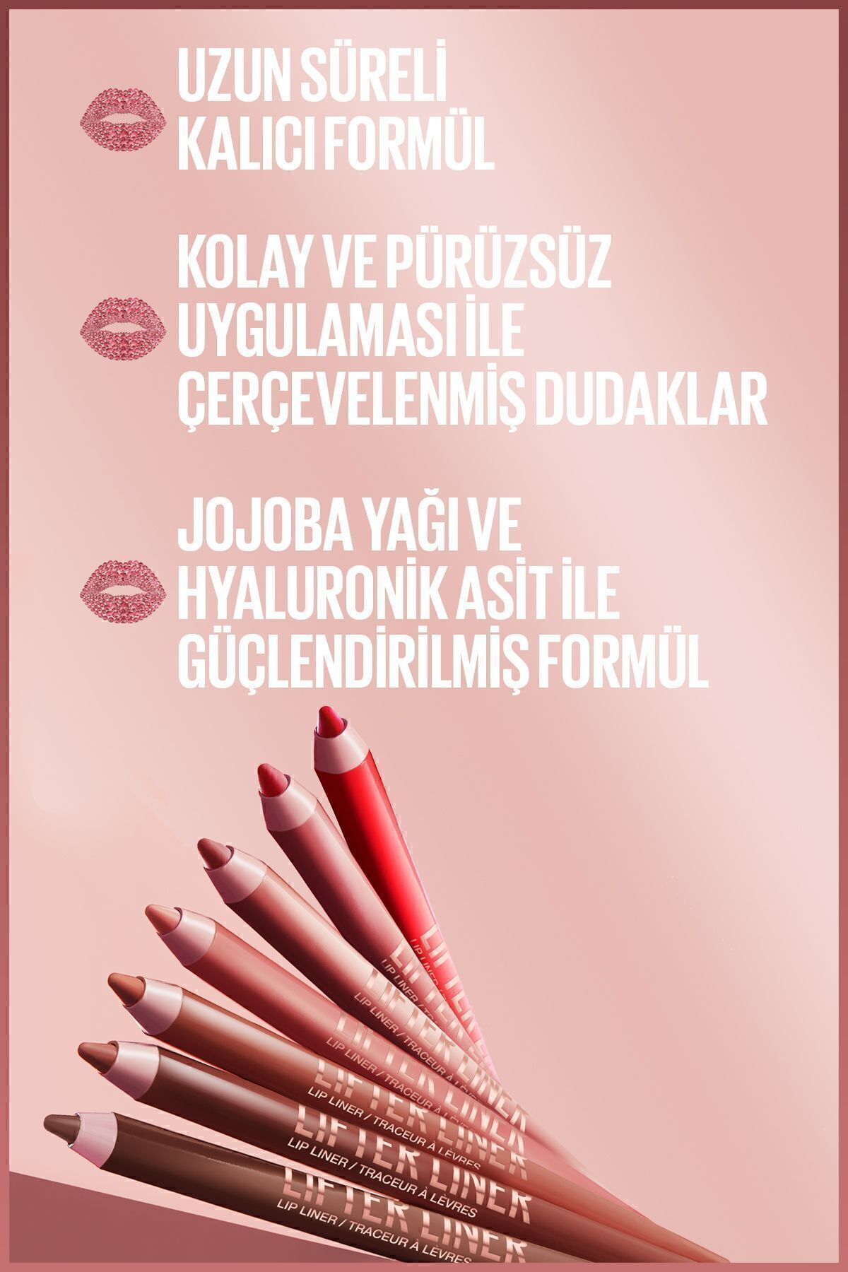 مداد لب زنانه | میبلین نیویورک Maybelline New York MNYLLDKKLM - تصویر 6