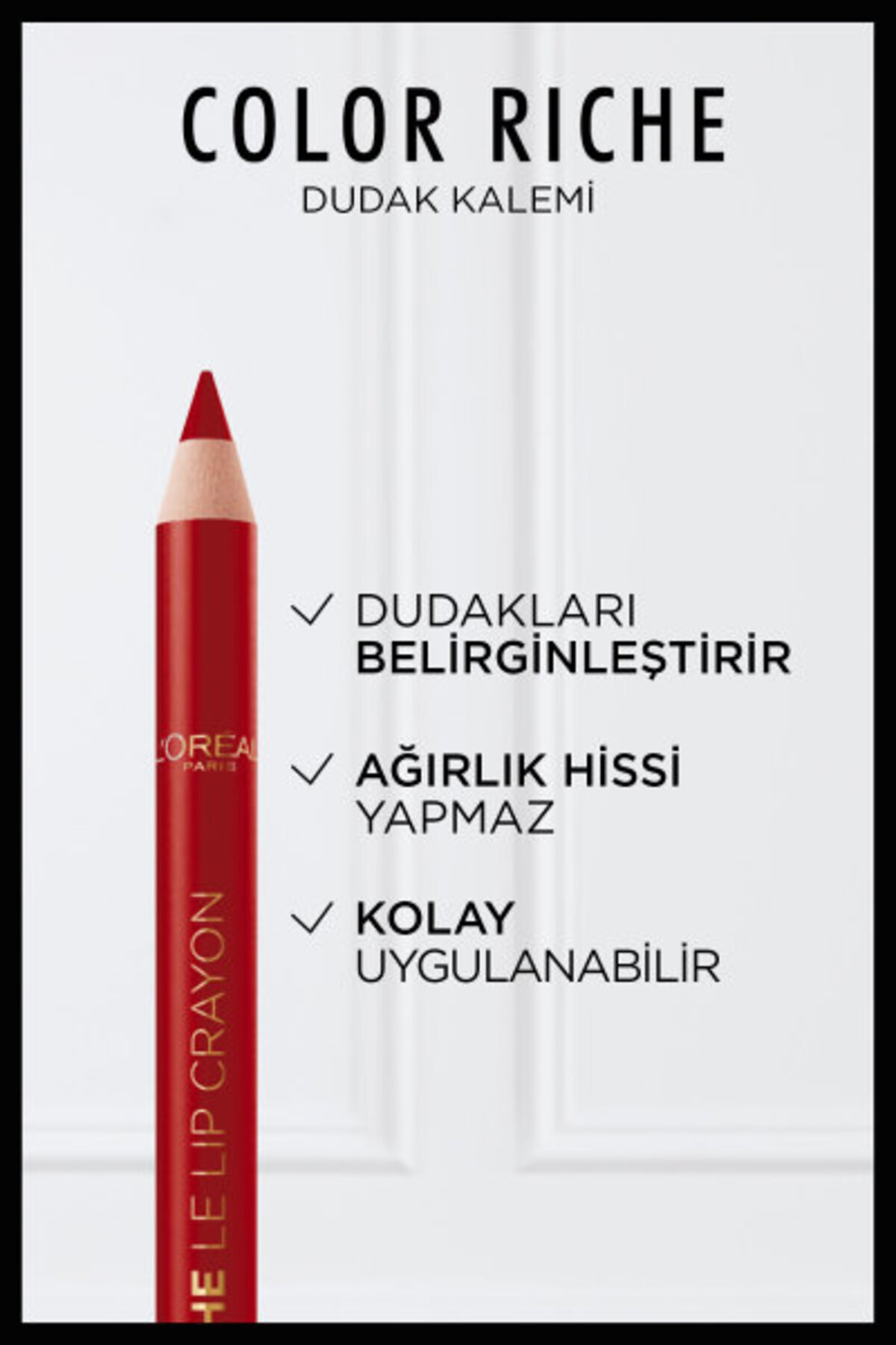مداد لب زنانه | لوریل پاریس L'Oreal Paris 635 Worth It Medium - تصویر 2