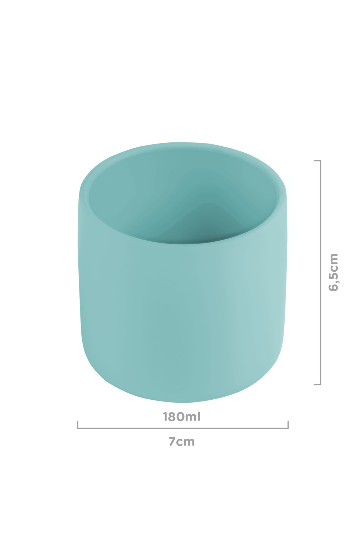 OiOi Blw Silikon Beslenme Seti - Yeşil fotoğrafı 5 (önizleme)