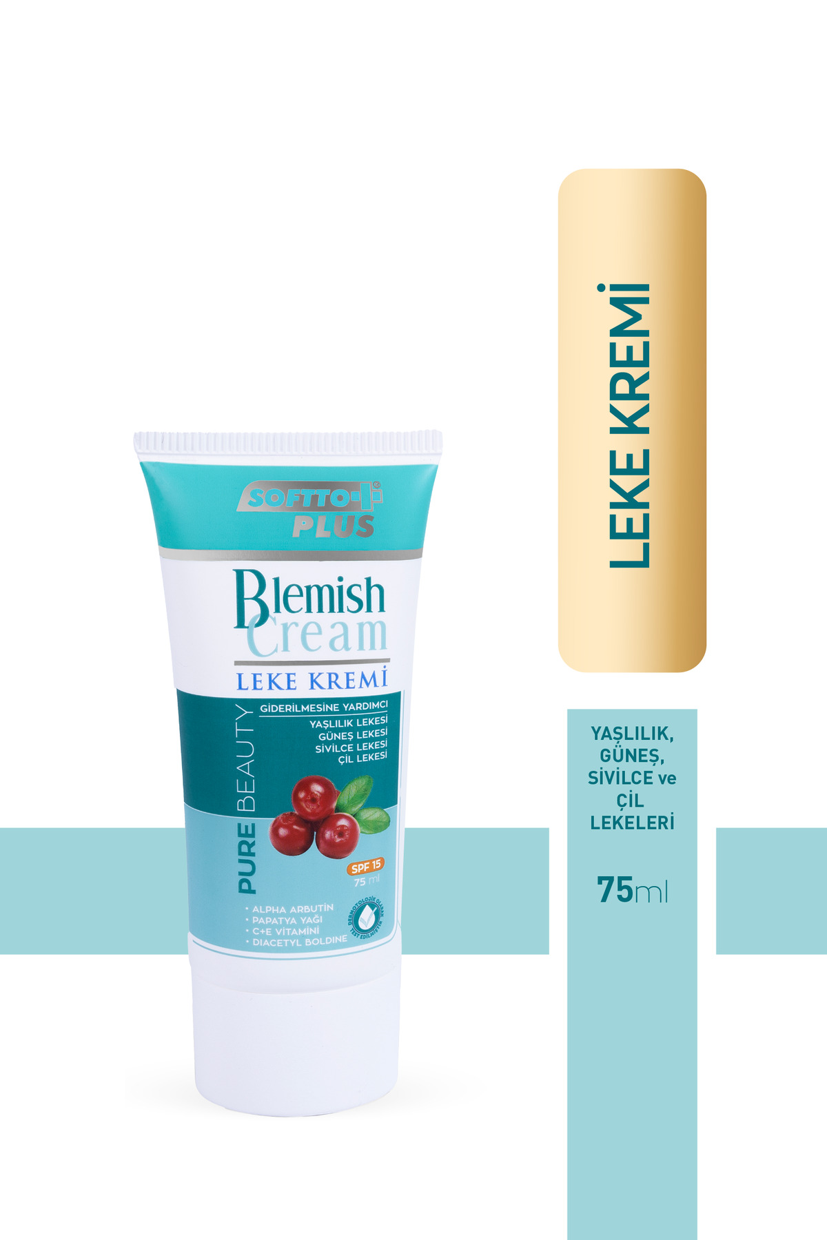 Softto Plus Blemish Cream Pure Beauty Leke Kremi Spf 15