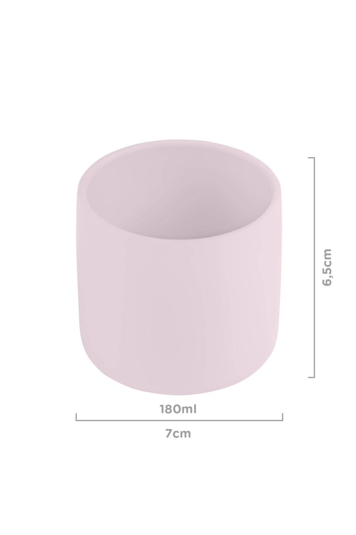 OiOi Silikon Mini Bardak - Misty Lilac fotoğrafı 2 (önizleme)