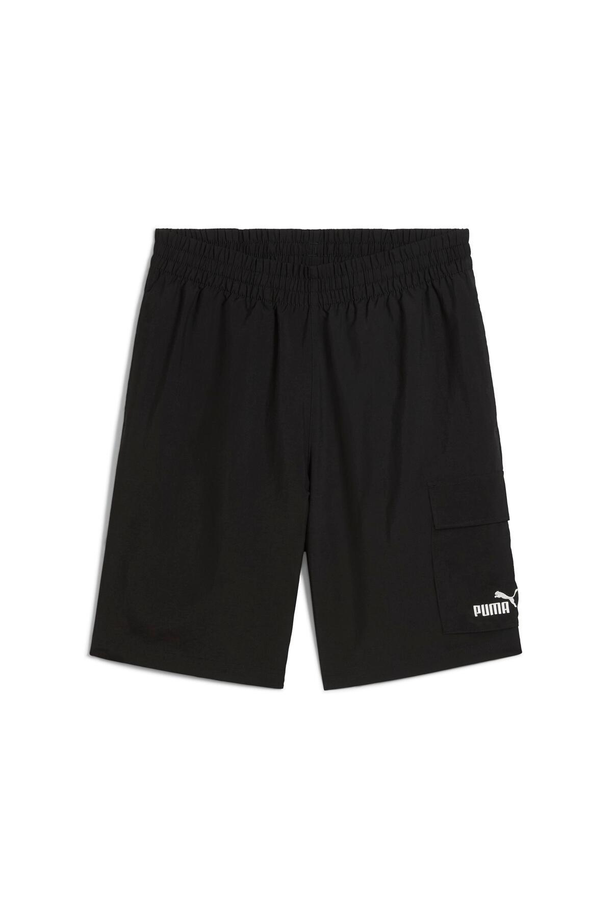 شورت و شلوارک مردانه مشکی پوما | 682664-01-negru اورجینال - تصویر 5