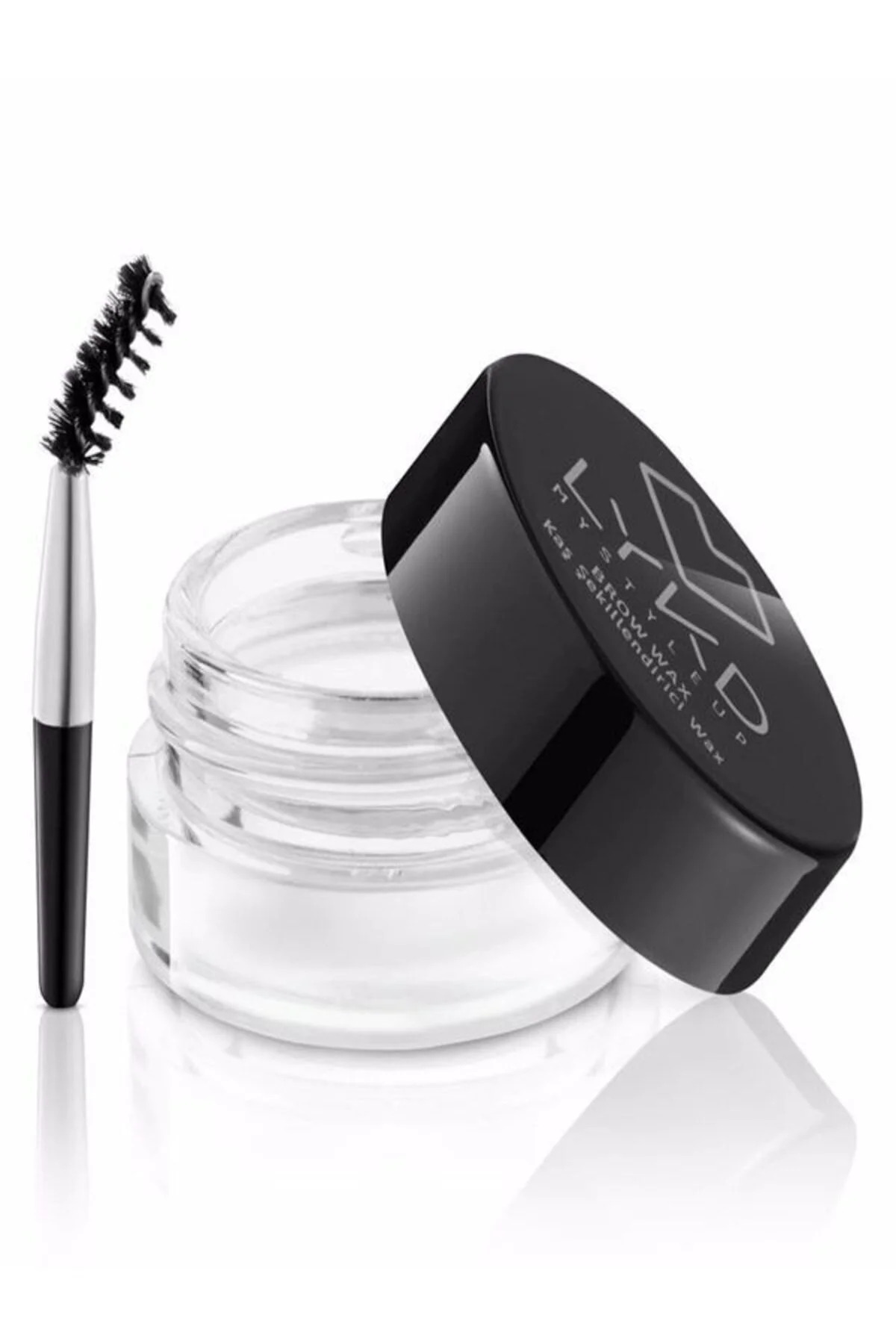 lykd Kaş Şekillendirici Brow Wax 999 Transparan Kaş Sabitleyici Jel Fırça.