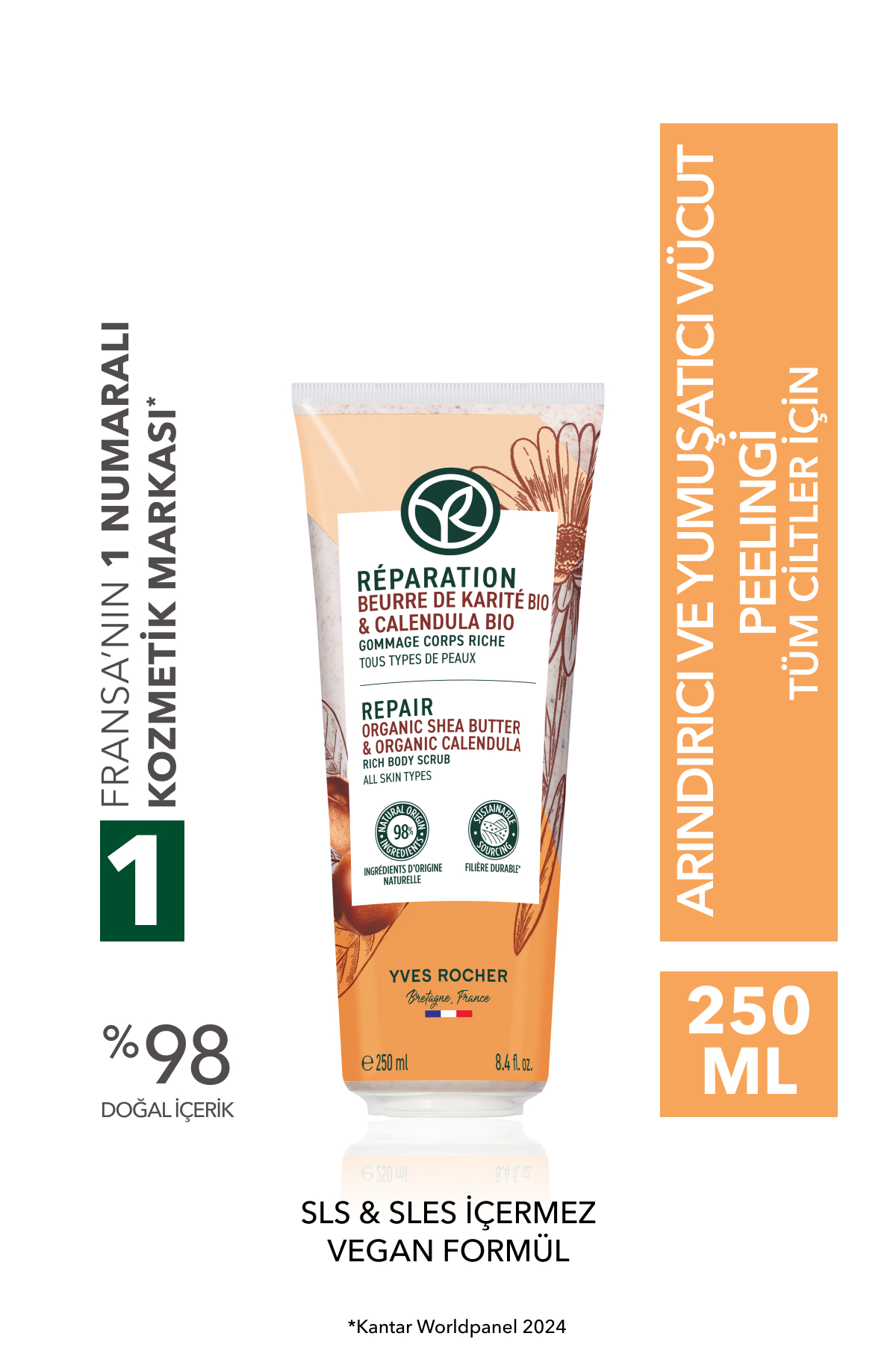 Yves Rocher Vücut Peelingi - Arındırıcı ve Yumuşatıcı / Reparation