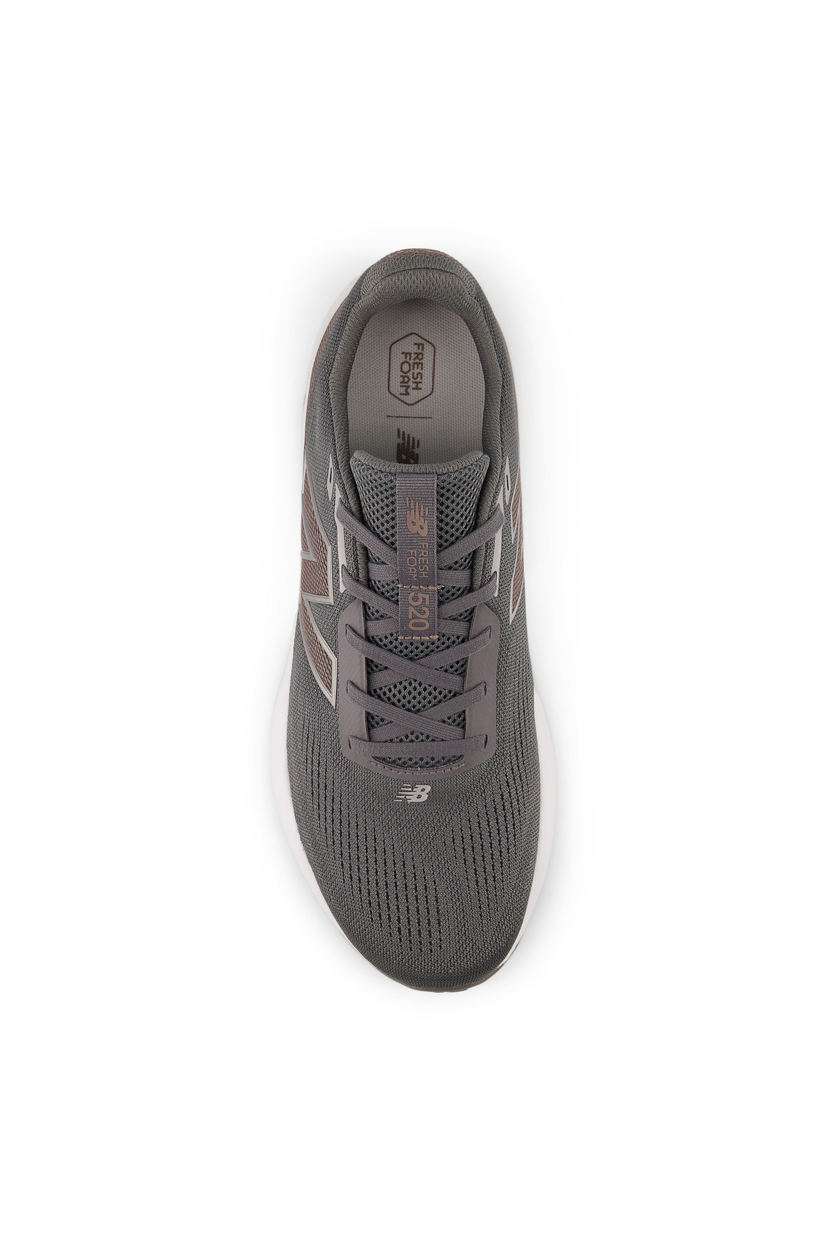 کفش اسنیکر نیو بالانس مردانه منسوجات قهوه ای  راسته      اسپرت | New Balance m520cy9d VN - تصویر 3