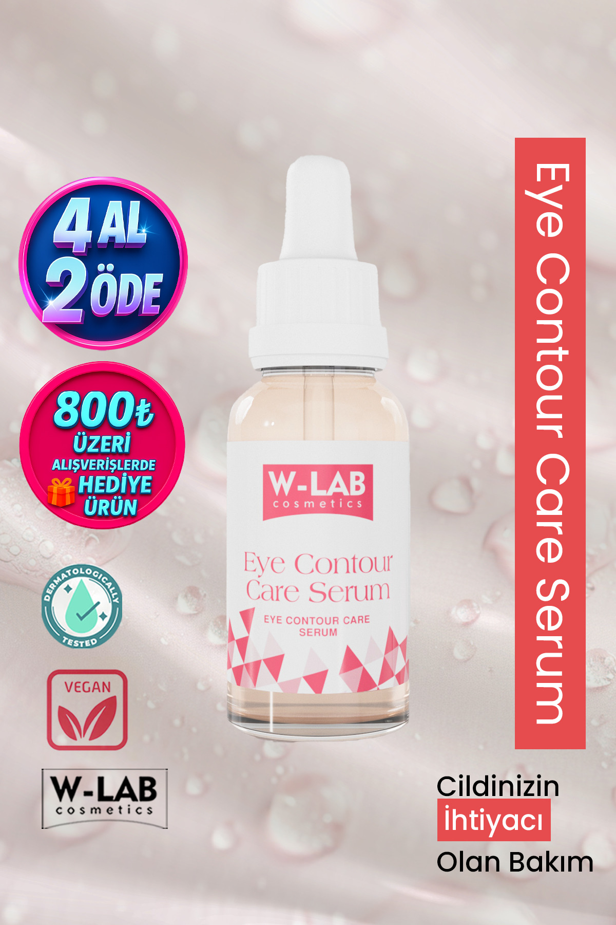 W-Lab Kozmetik Eye Contour Serum 30 ml