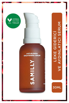 Samilly Leke Karşıtı ve Aydınlatıcı Arbutin Cilt Bakım Serumu 30 ml | Arbutin...