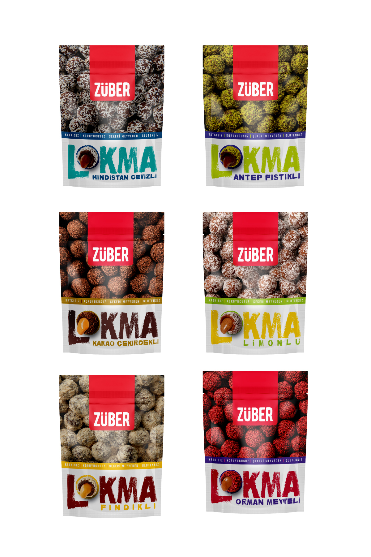 Züber Lokma Deneme Paketi 96g X 6 Adet