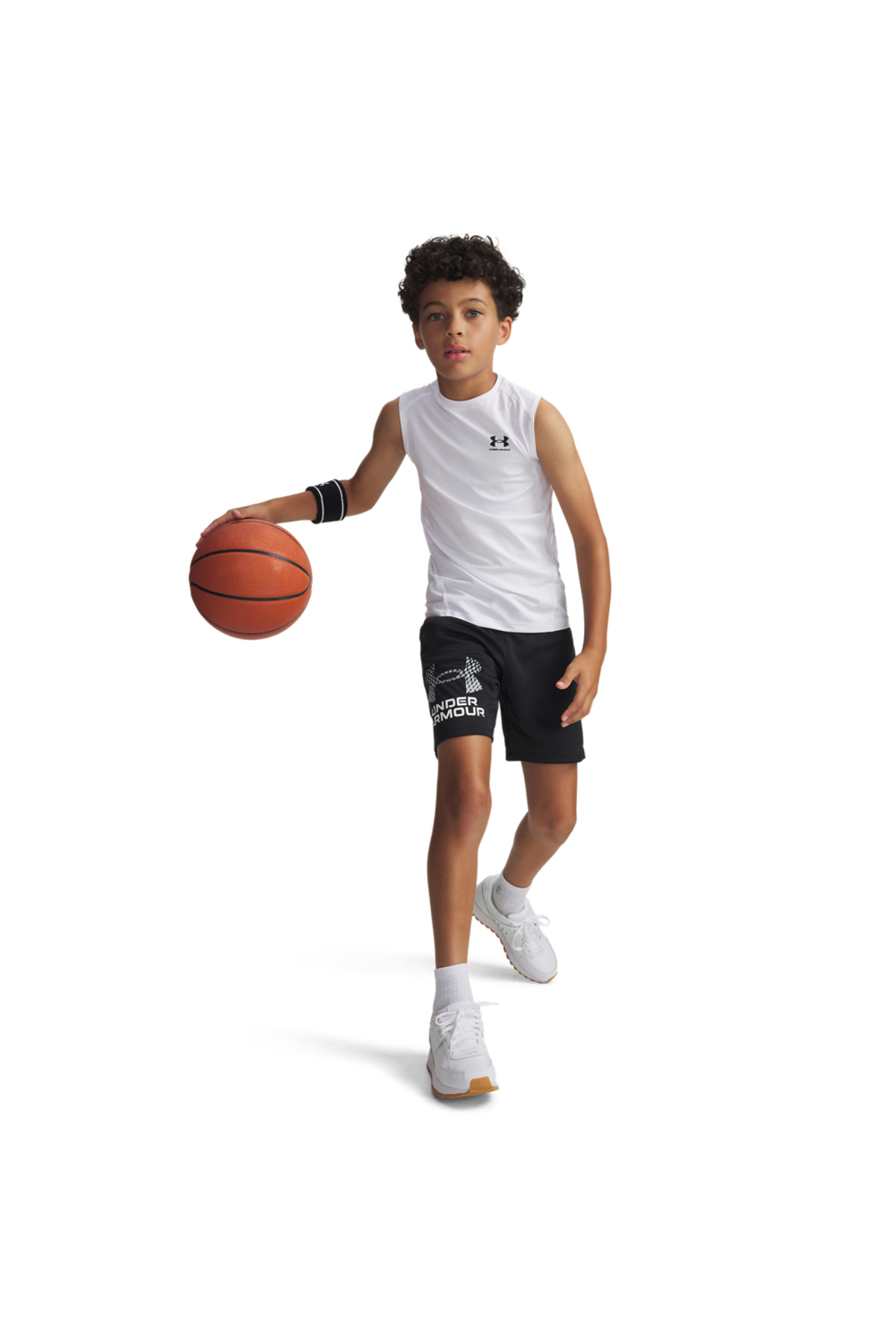 شلوارک پسرانه راسته فاق نرمال | آندر آرمور Under Armour 1383333 - تصویر 2