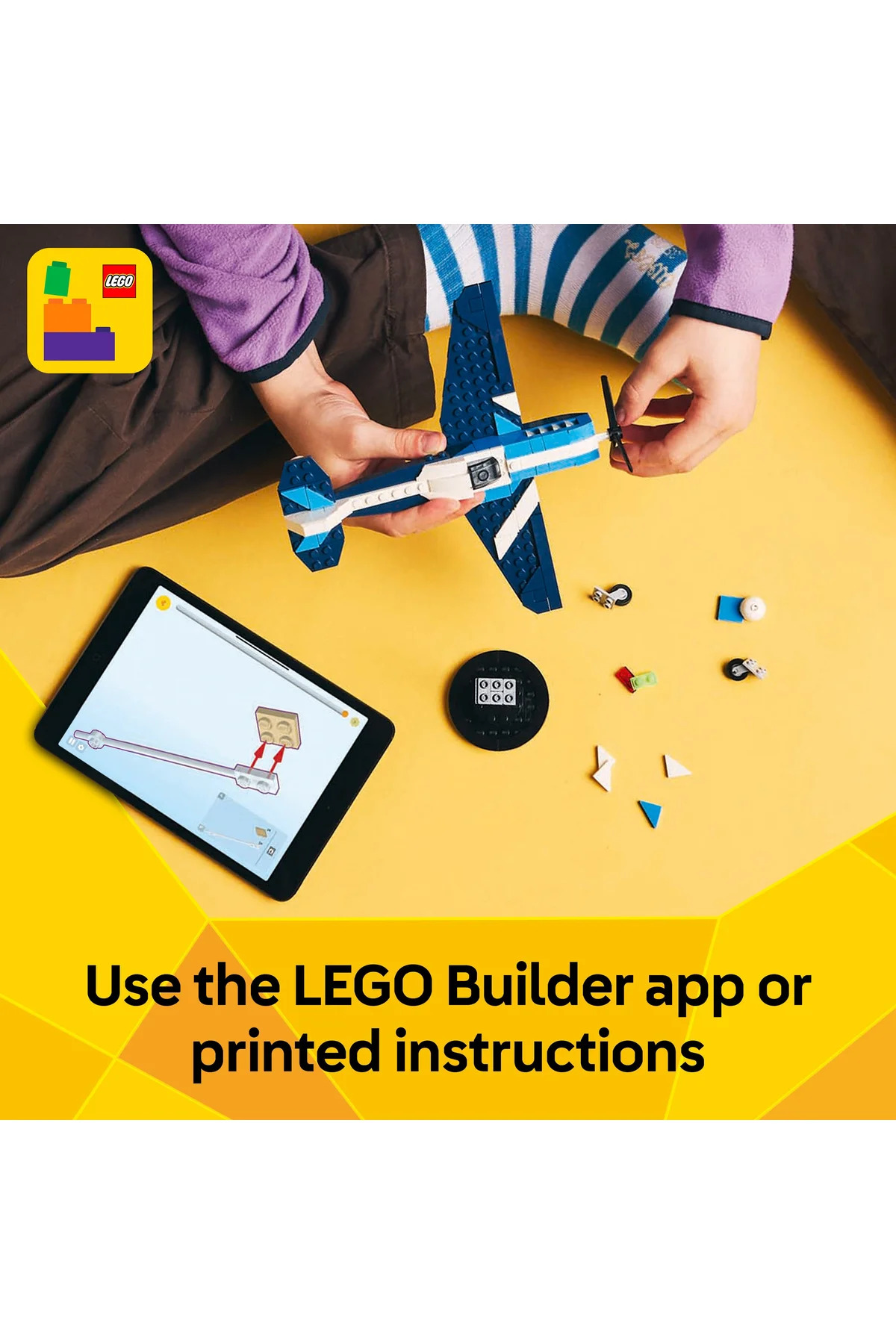 ® کریِیتور هواپیمای ۳ کاره: اسباب‌بازی خودروی مسابقه‌ای، مجموعه بازی ۳۱۱۶۰