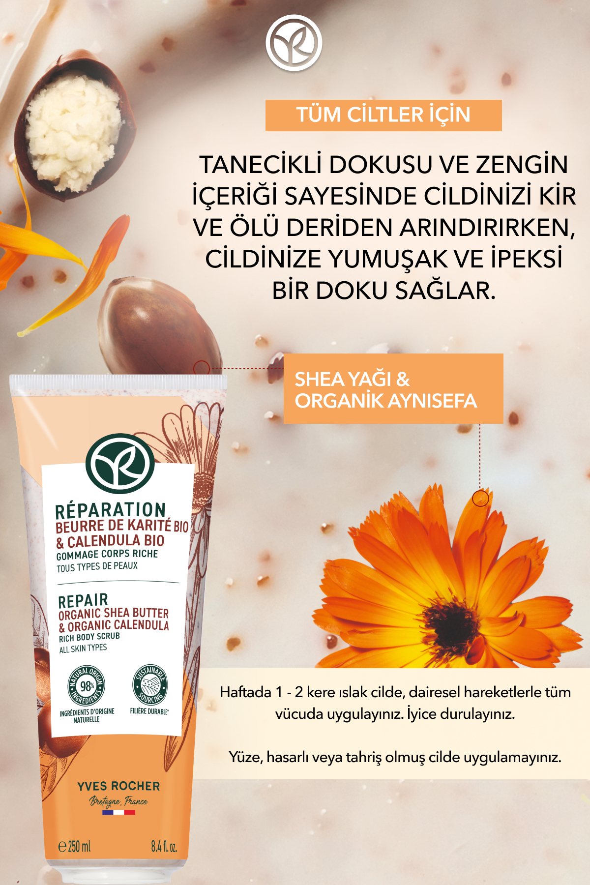 Vücut Peelingi - Arındırıcı ve Yumuşatıcı / Reparation — 999 — تصویر 2 از 8