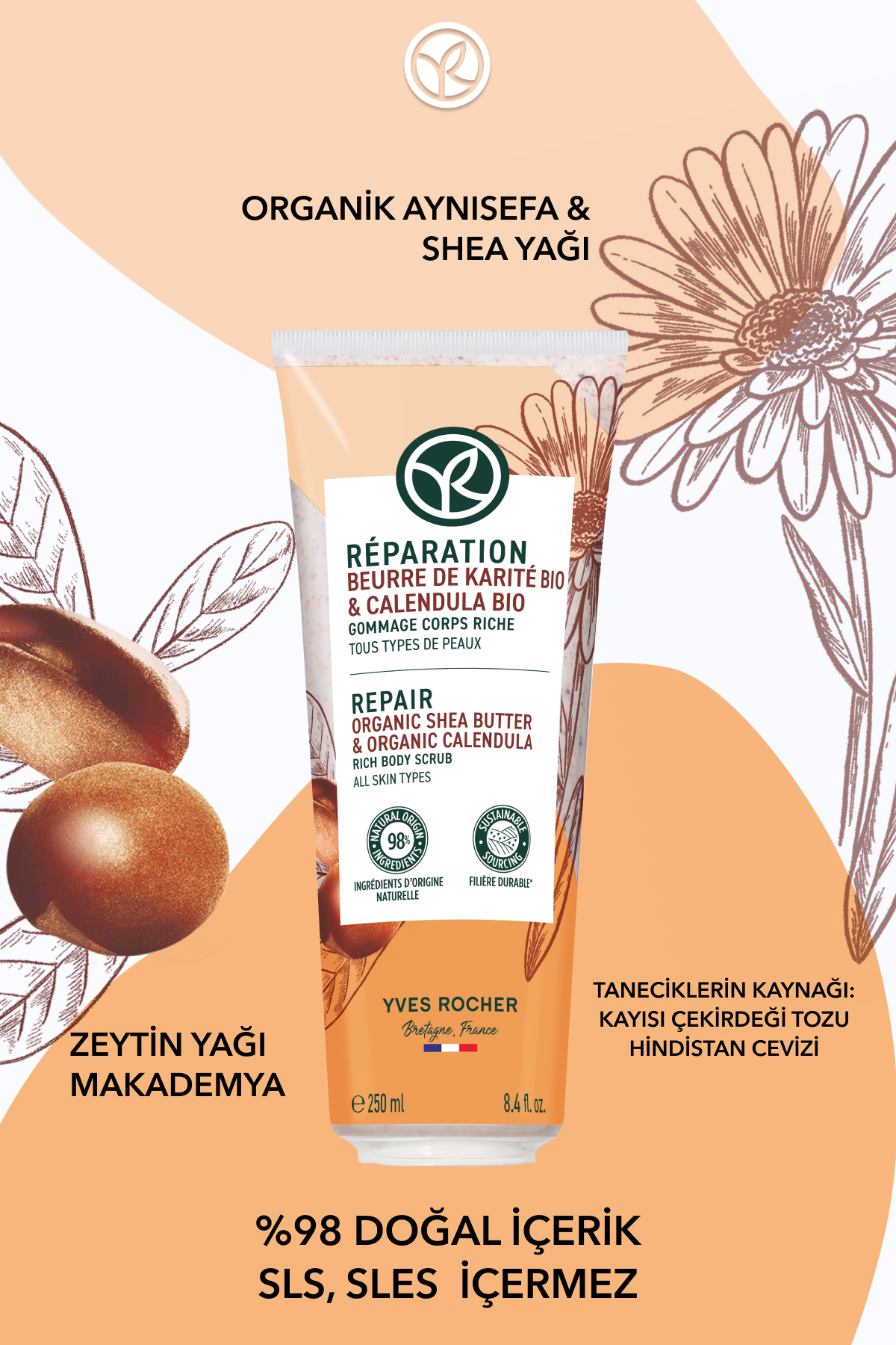 Vücut Peelingi - Arındırıcı ve Yumuşatıcı / Reparation — 999 — تصویر 4 از 8
