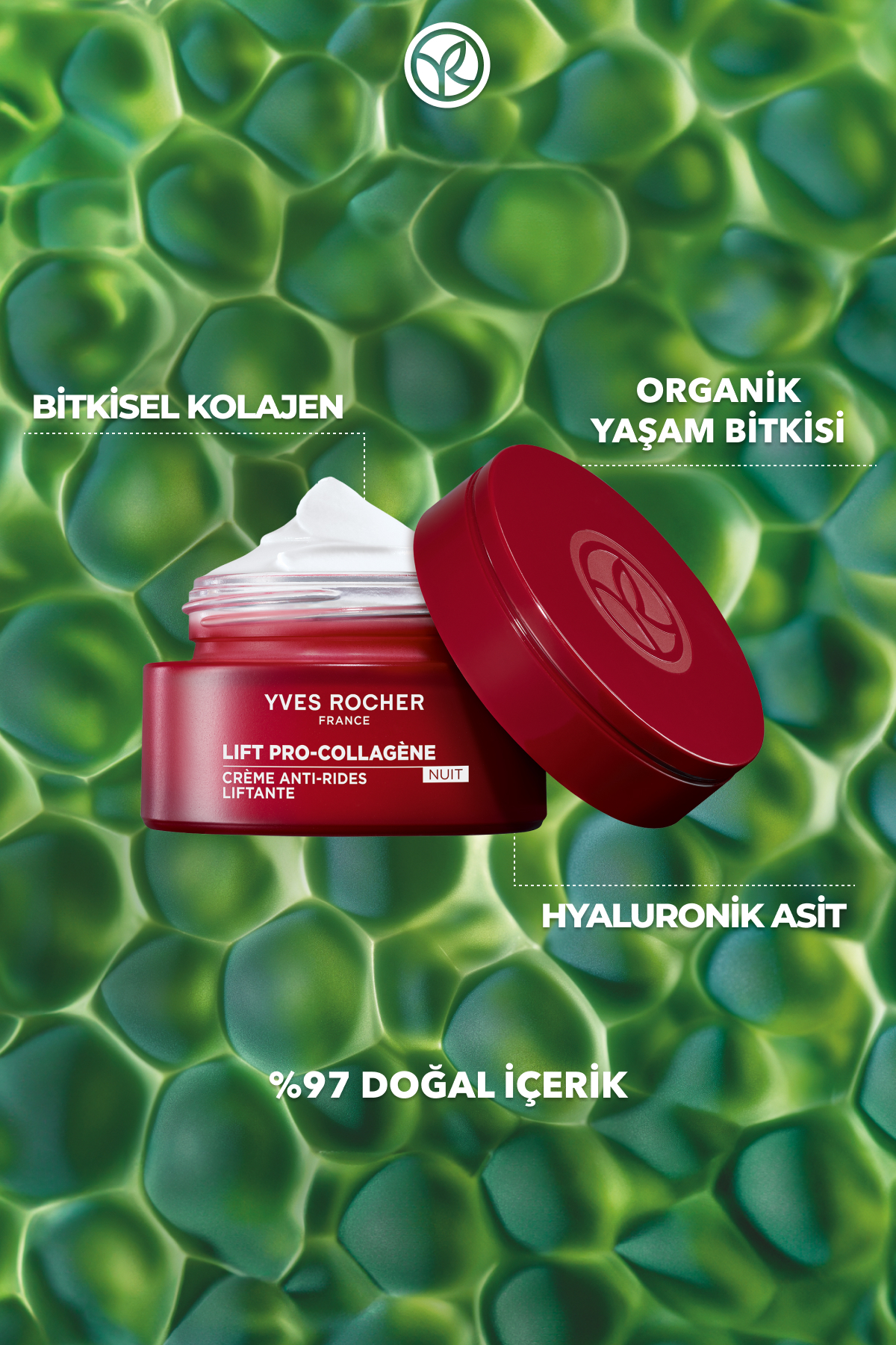 کرم صورت   ایوروشهYves Rocher | 48846 اورجینال - تصویر 4