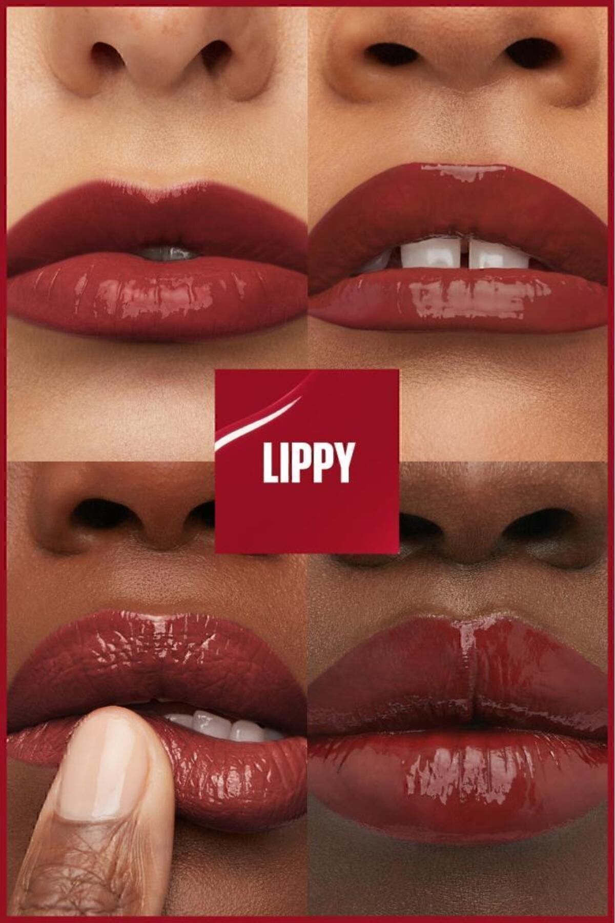 رژ لب وینیل میبلین سوپر استی شماره 10 Lippy — قرمز SSVNLY — تصویر 3 از 9