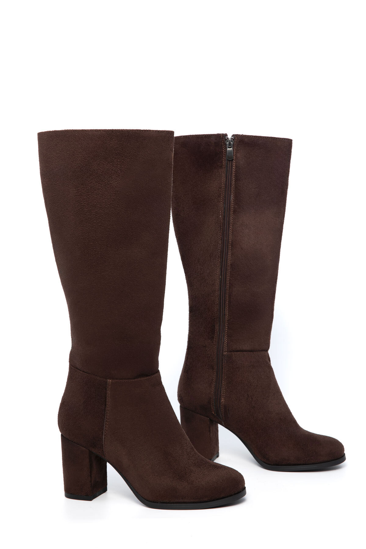SOHO Brown Suede Women's Boots 17548 2