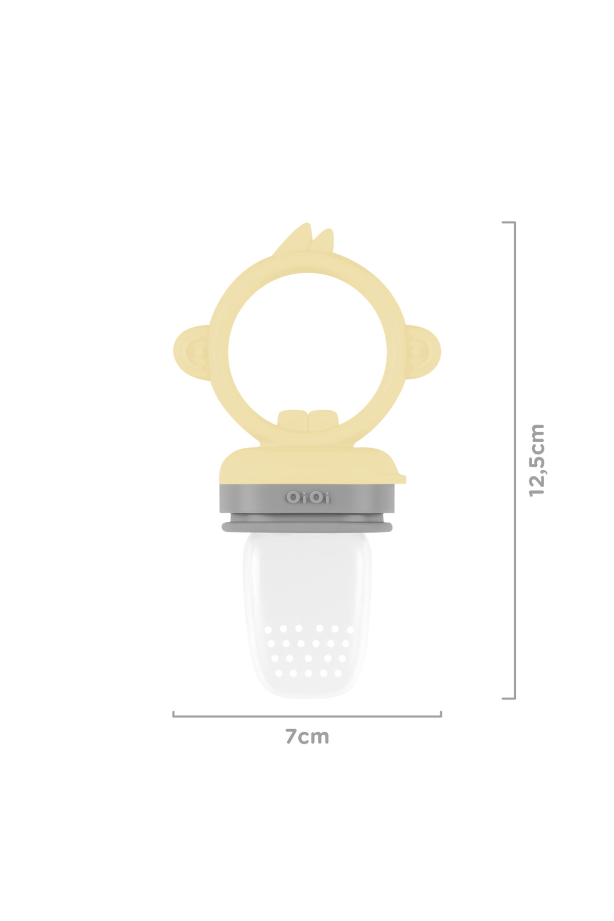 OiOi Meyve & Sebze Alıştırıcı Püre Mellow Yellow/Powder Grey fotoğrafı 2 (önizleme)