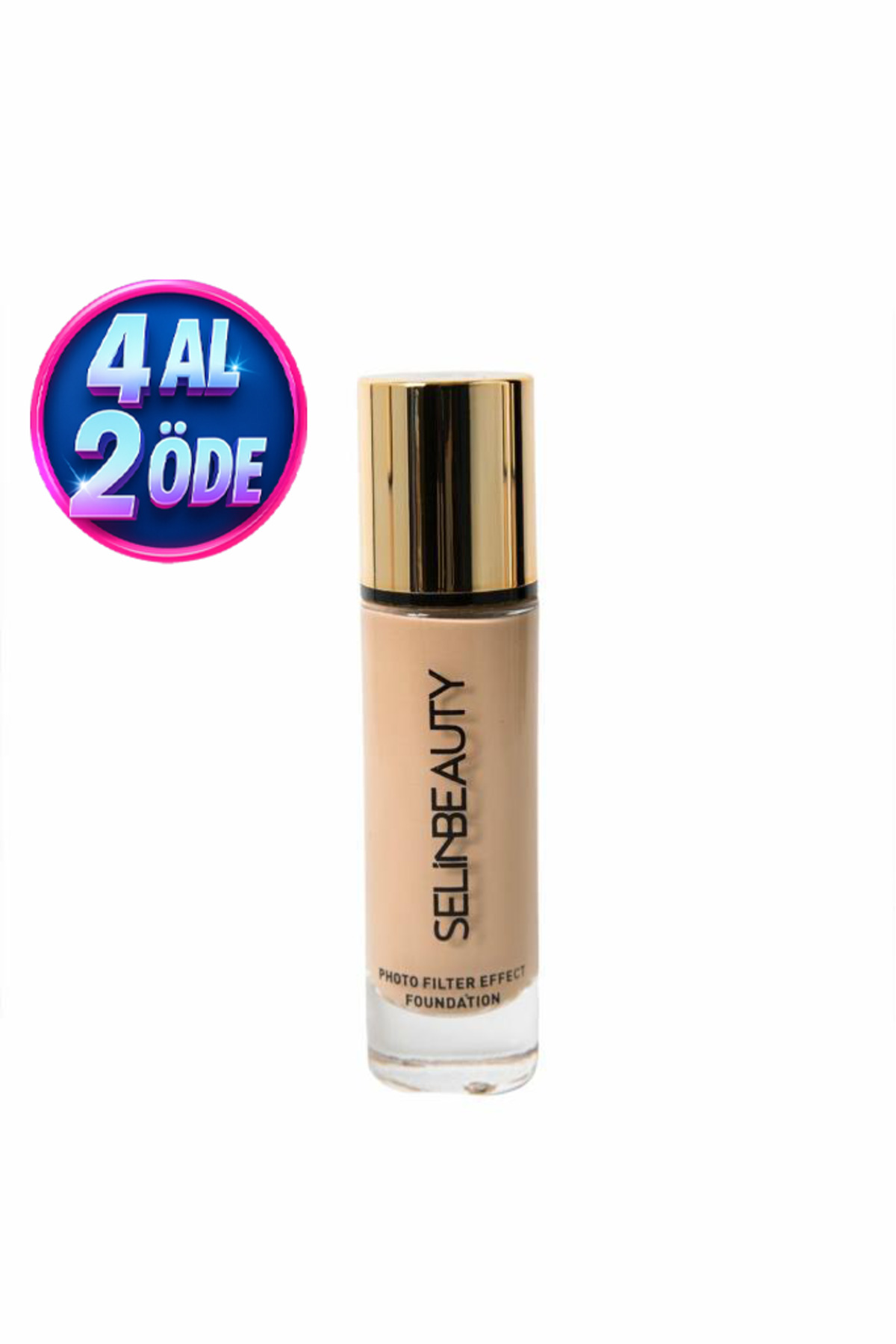 Selin Beauty Medium Fondöten Yoğun Kapatıcı