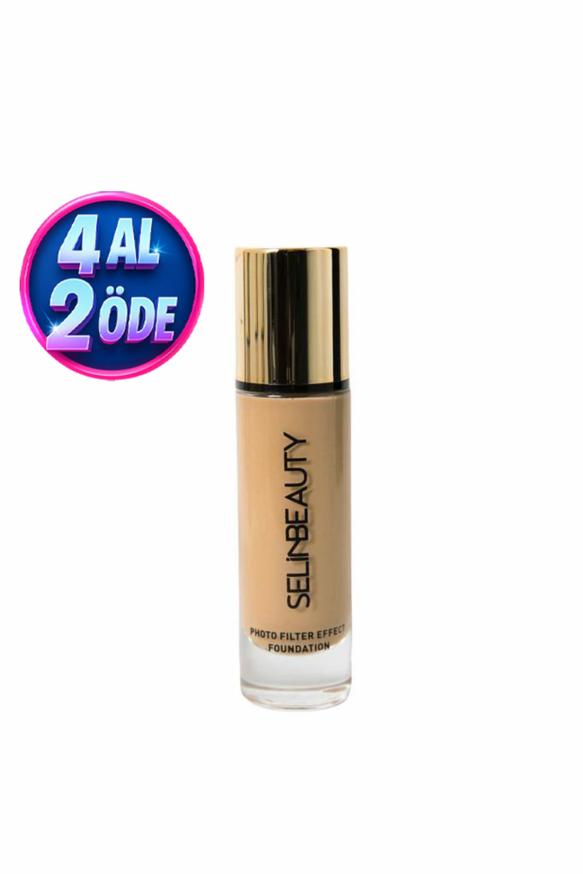 Selin Beauty Dark Fondöten Yoğun Kapatıcı