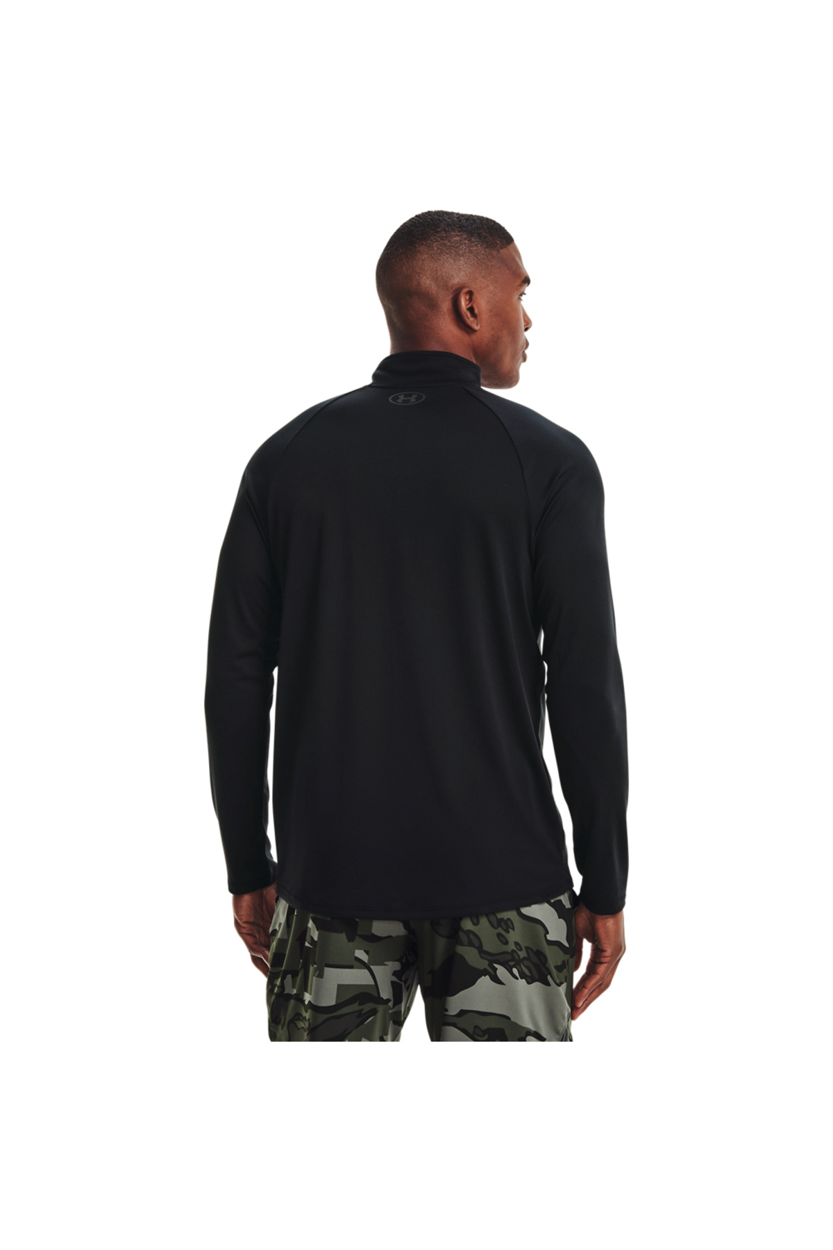 سویشرت مردانه مشکی آندر آرمور | 1328495 اورجینال - تصویر 3