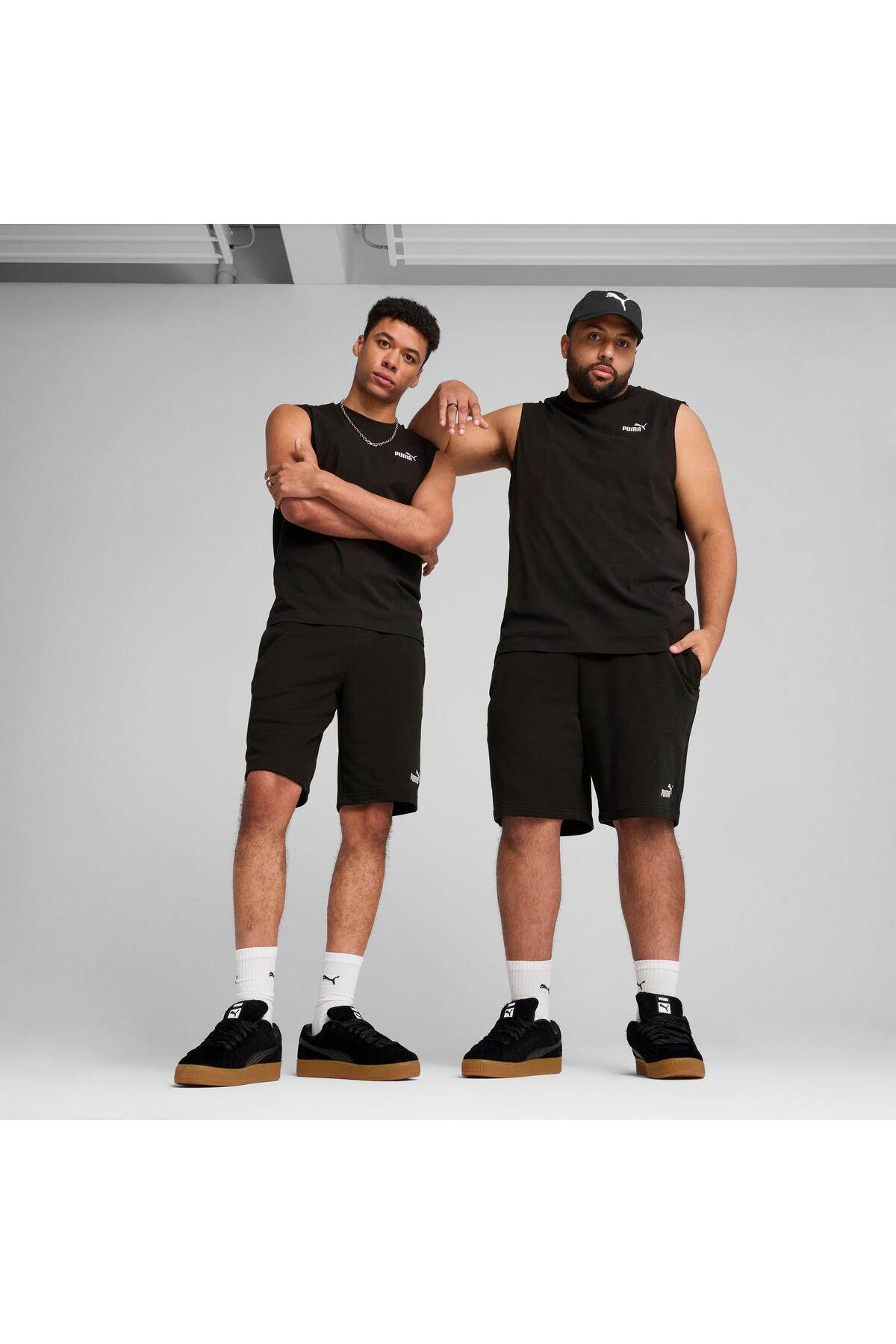 شورت و شلوارک مردانه مشکی پوما | 68259401 اورجینال - تصویر 3