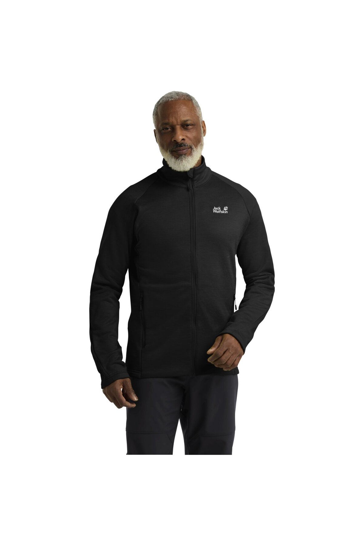 پلار مردانه راسته آستین بلند | جک ولف اسکین Jack Wolfskin A65274 - تصویر 2