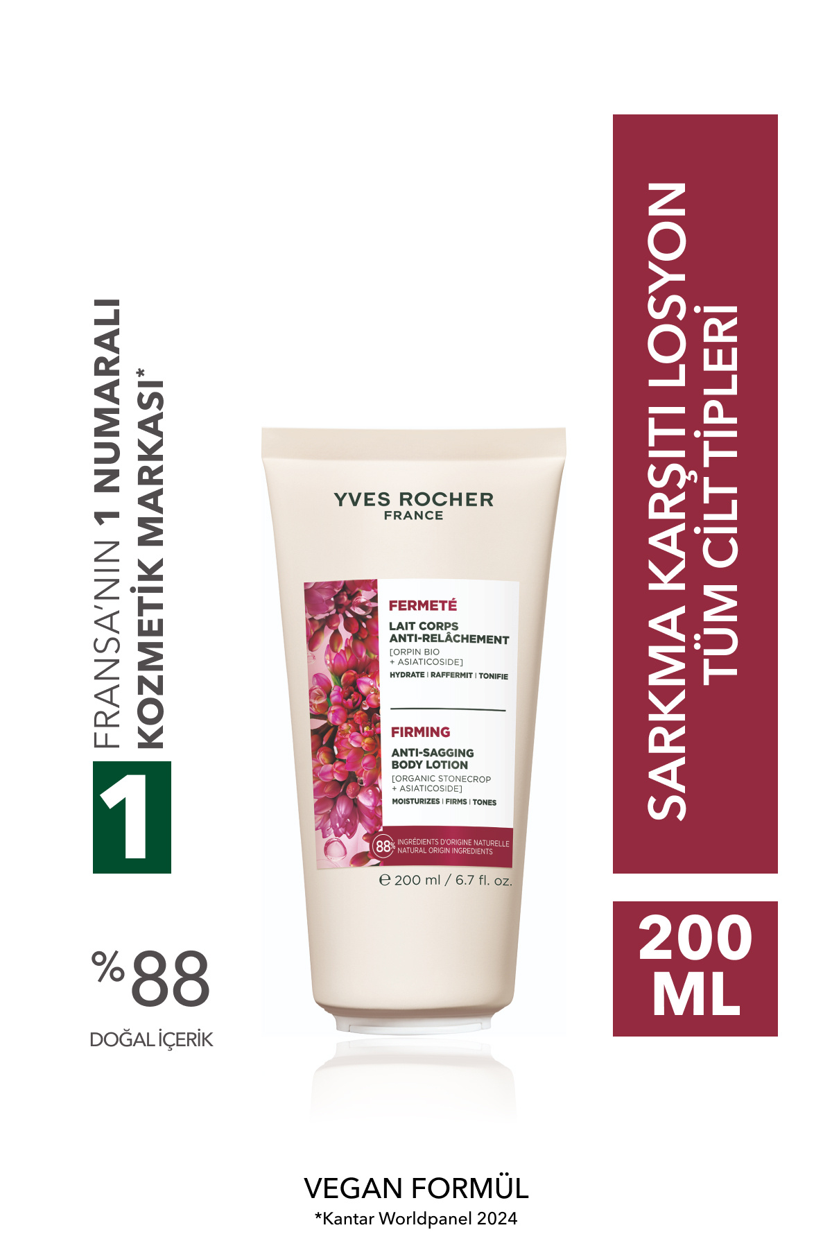 Yves Rocher Sarkma Karşıtı Vücut Losyonu/ Centella Asiatica Özü-17471