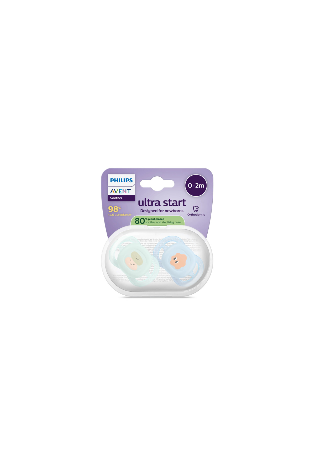 Philips Avent Szett 2 db Philips Avent Ultra Start SCF075/14, fogszabályozás,...
