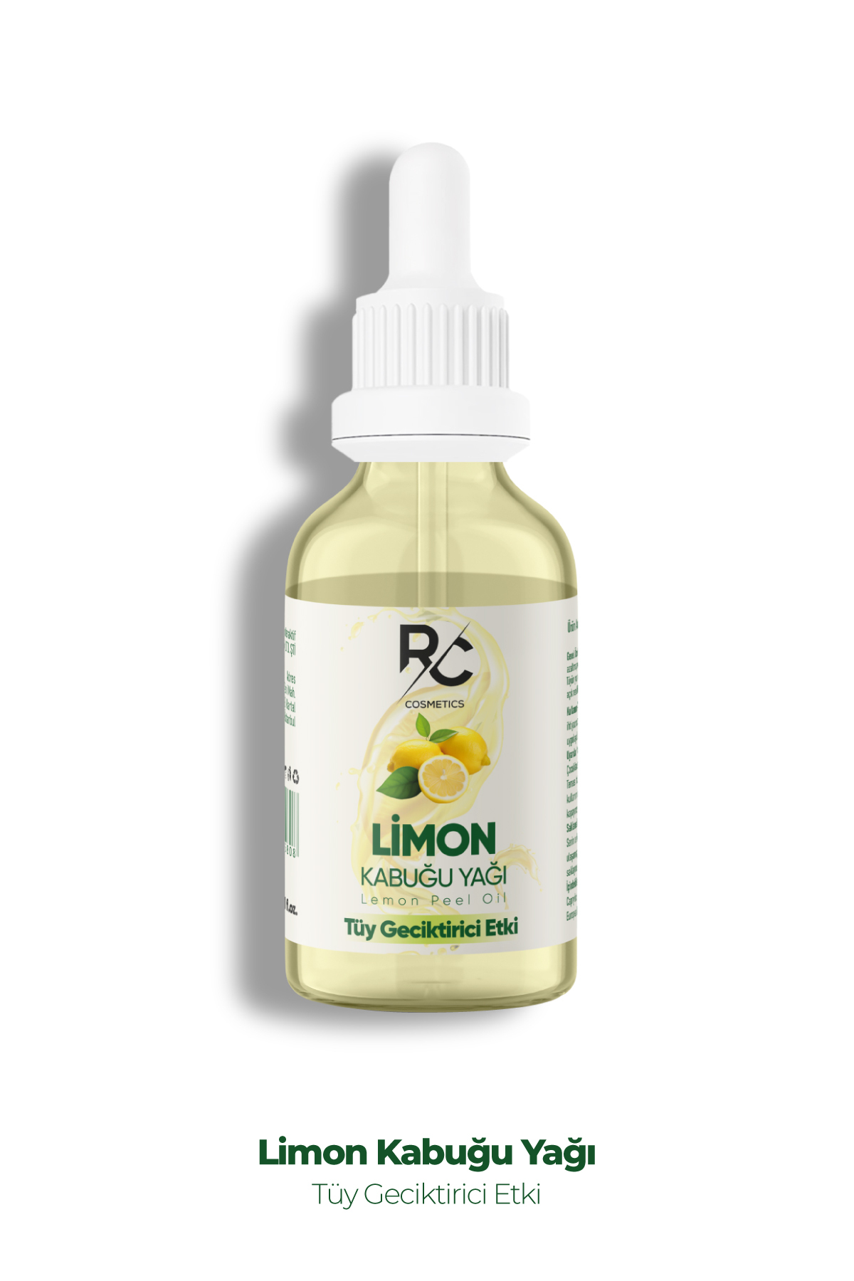 RC COSMETİCS Limon Kabuğu Yağı Tüy Geciktiricili Etki Tüy Azaltıcı Serum 30ml