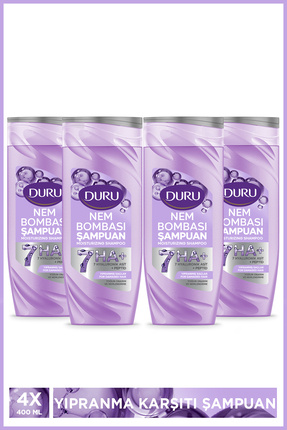 Duru Nem Bombası Yıpranmış Saçlar İçin Yoğun Onarıcı ve Nemlendirici Şampuan ...