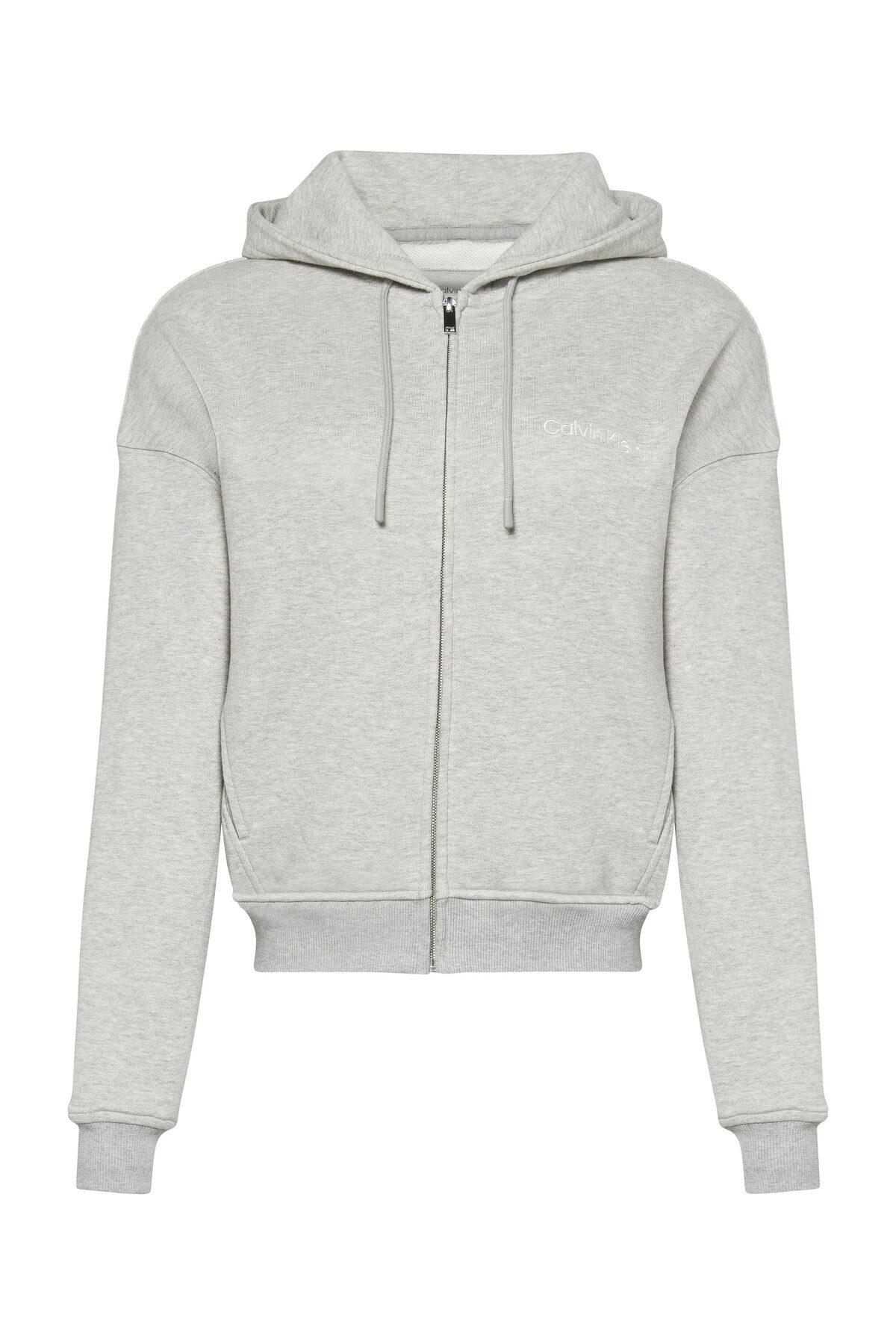 Calvin Klein Mikina s kapucí a celopropínacím zipem