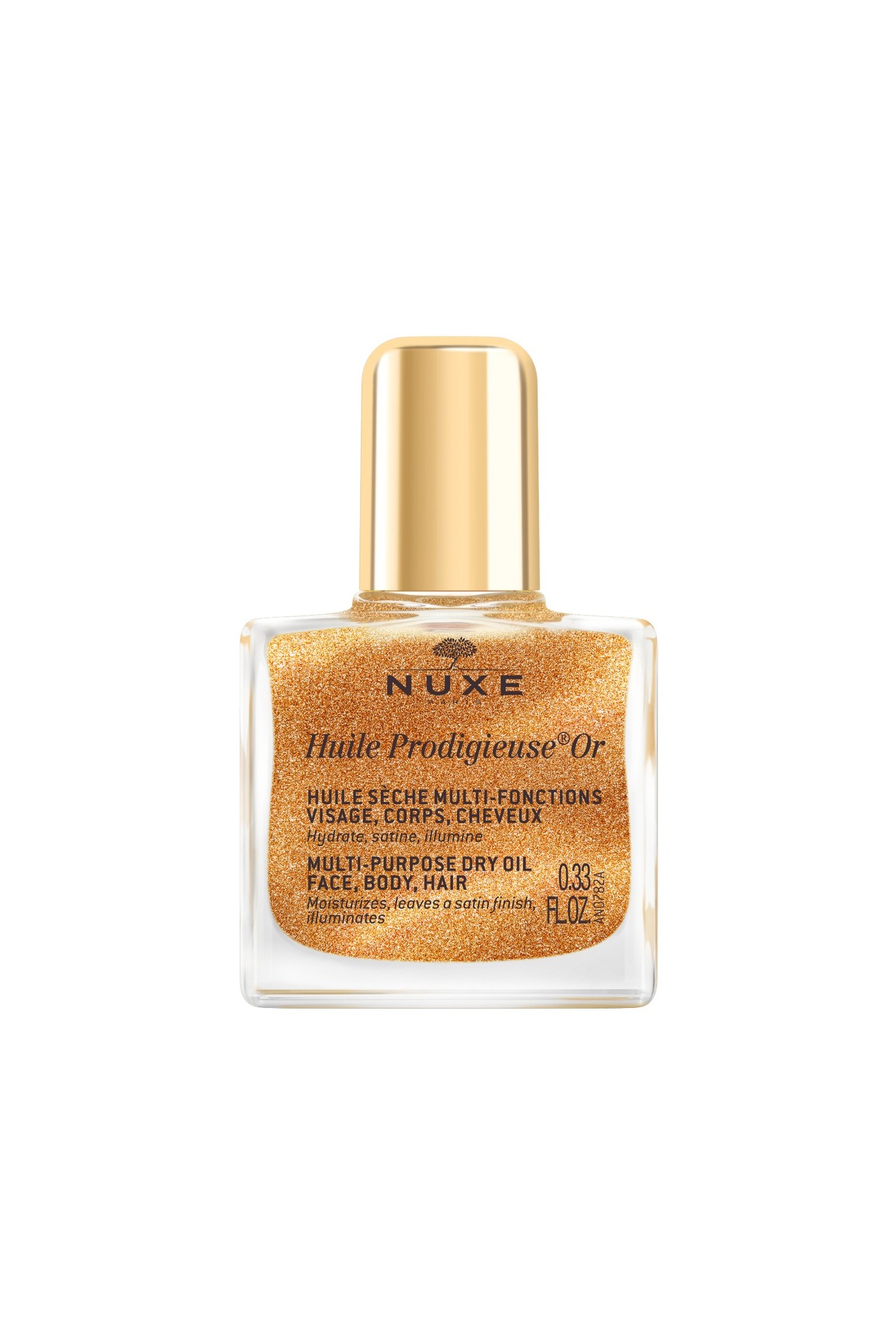 Nuxe Altın Parıltılı Çok Amaçlı Kuru Yağ (Yüz, Vücut, Saç) 10 ml