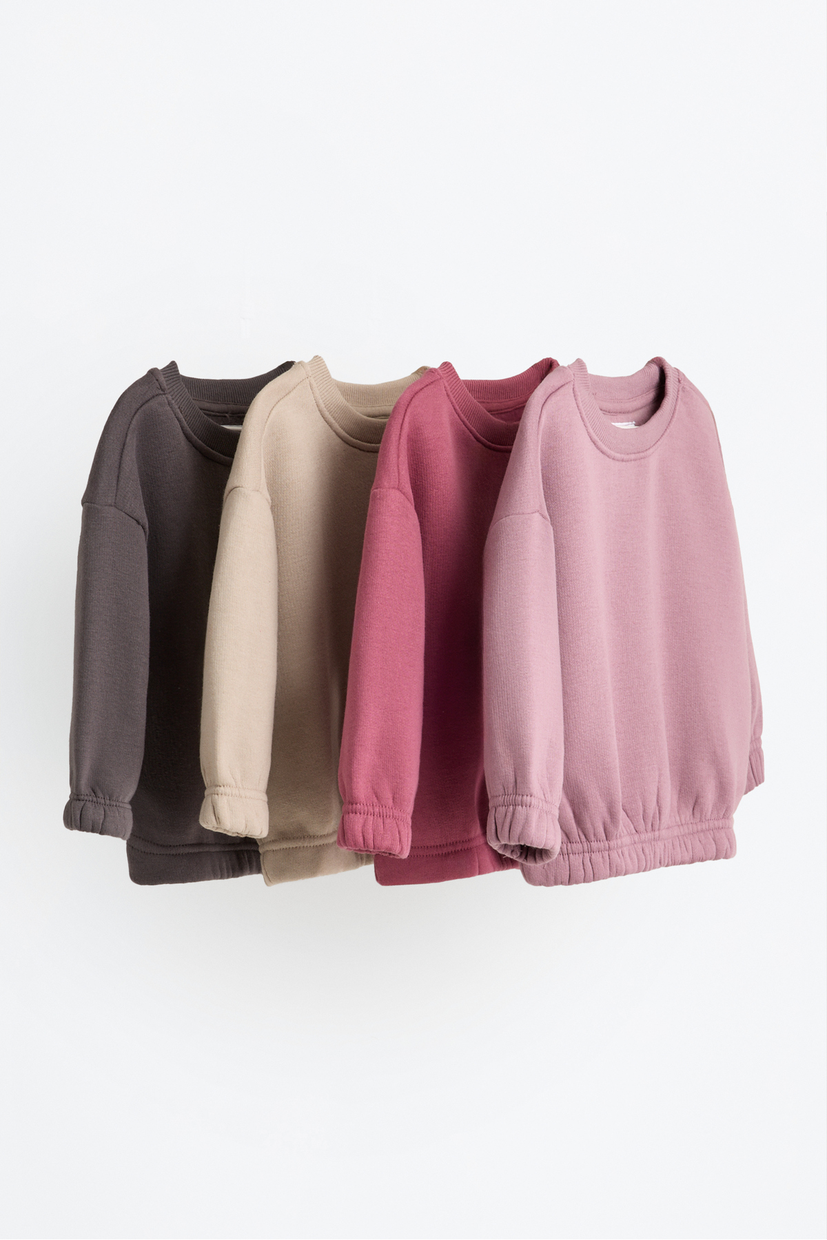 LEFTIES Zestaw 4 zwykłych bluz dla dzieci