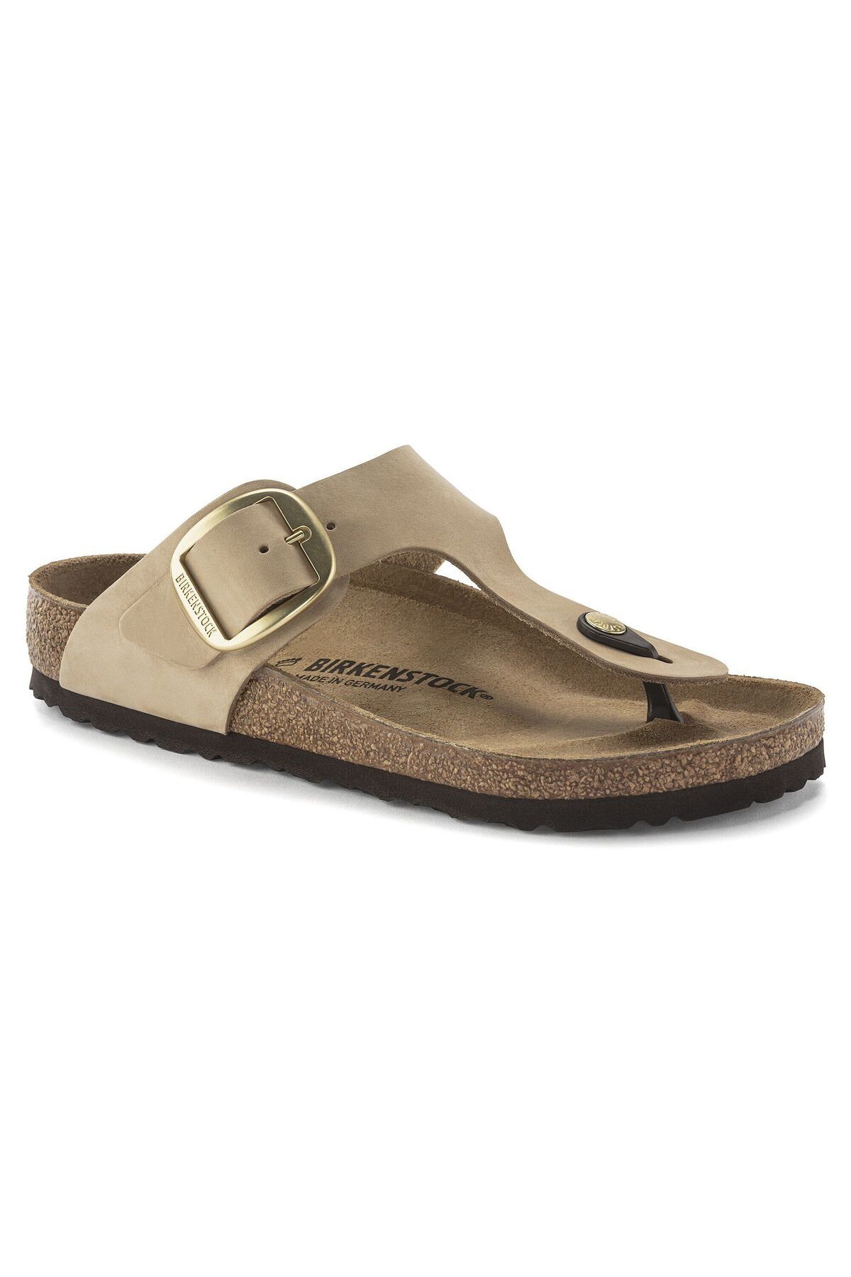 Birkenstock Gizeh Duża klamra LENB Sandcastle