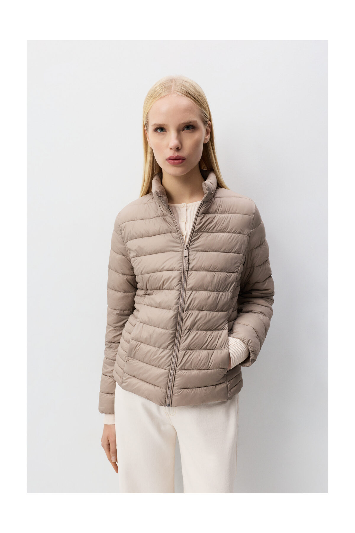 LEFTIES Kobieta Podstawowa lekka kurtka puchowa