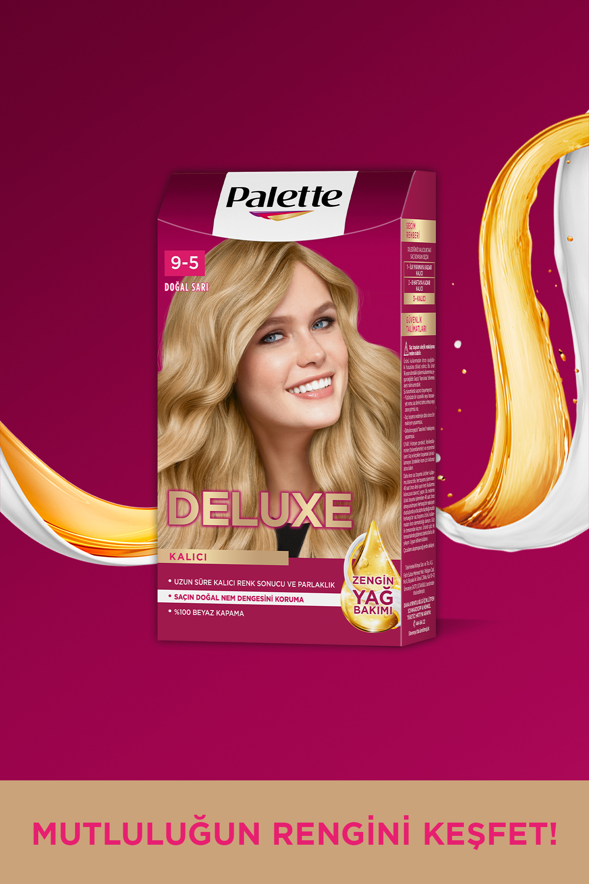 رنگ مو زنانه زرد پلتPalette | 3.83882E+12 اورجینال - تصویر 7