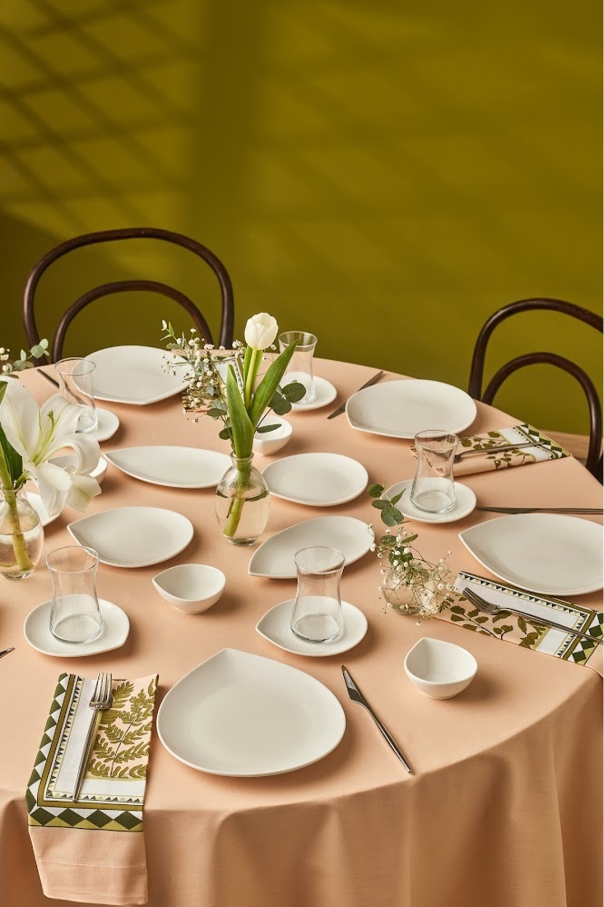 Karaca Forever Bone Solta 26 Parça 6 Kişilik Kahvaltı Takımı