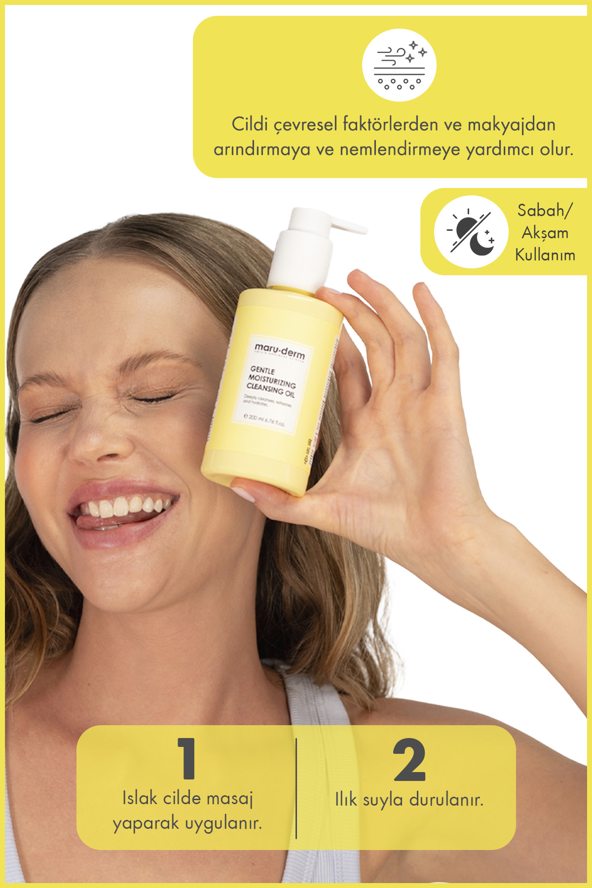 Yağ Bazlı Temizleyici - Yüz Ve Vücut Için Temizleme Yağı 200 ML — 8682397030949 — تصویر 4 از 5