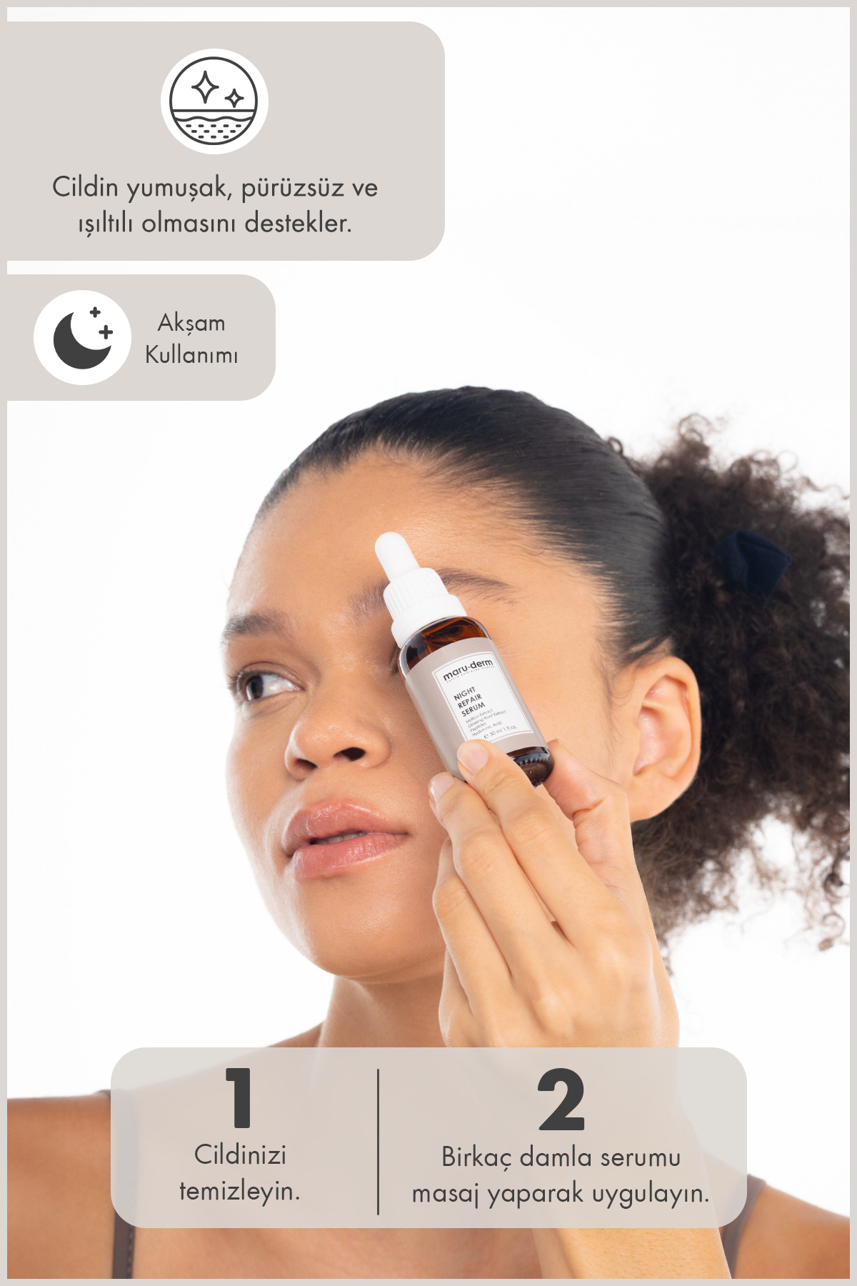 Night Repair Gece Onarıcı Cilt Bakım Serumu 30 ML — 8682397030789 — تصویر 4 از 6