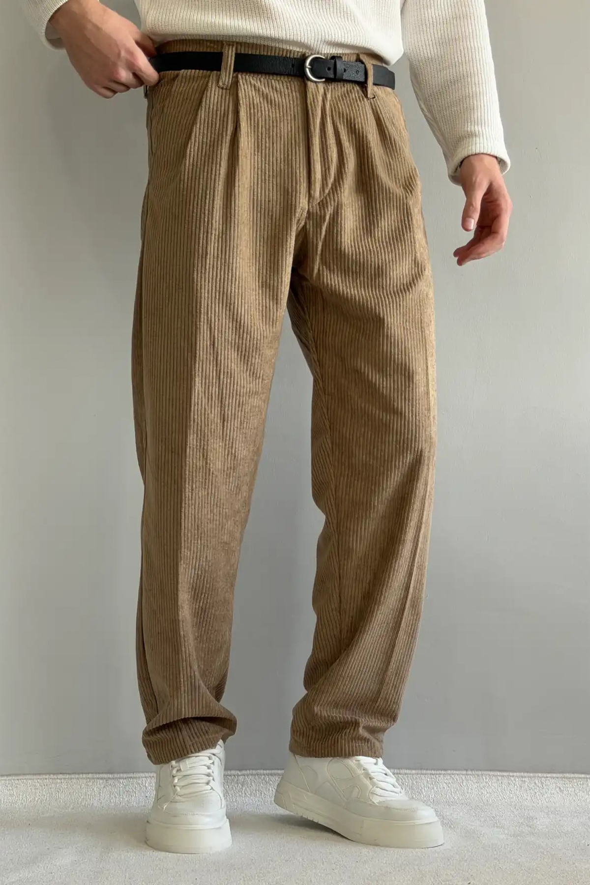 Trendyolmilla Man Camel Erkek Pantolon TMNAW26PL00022