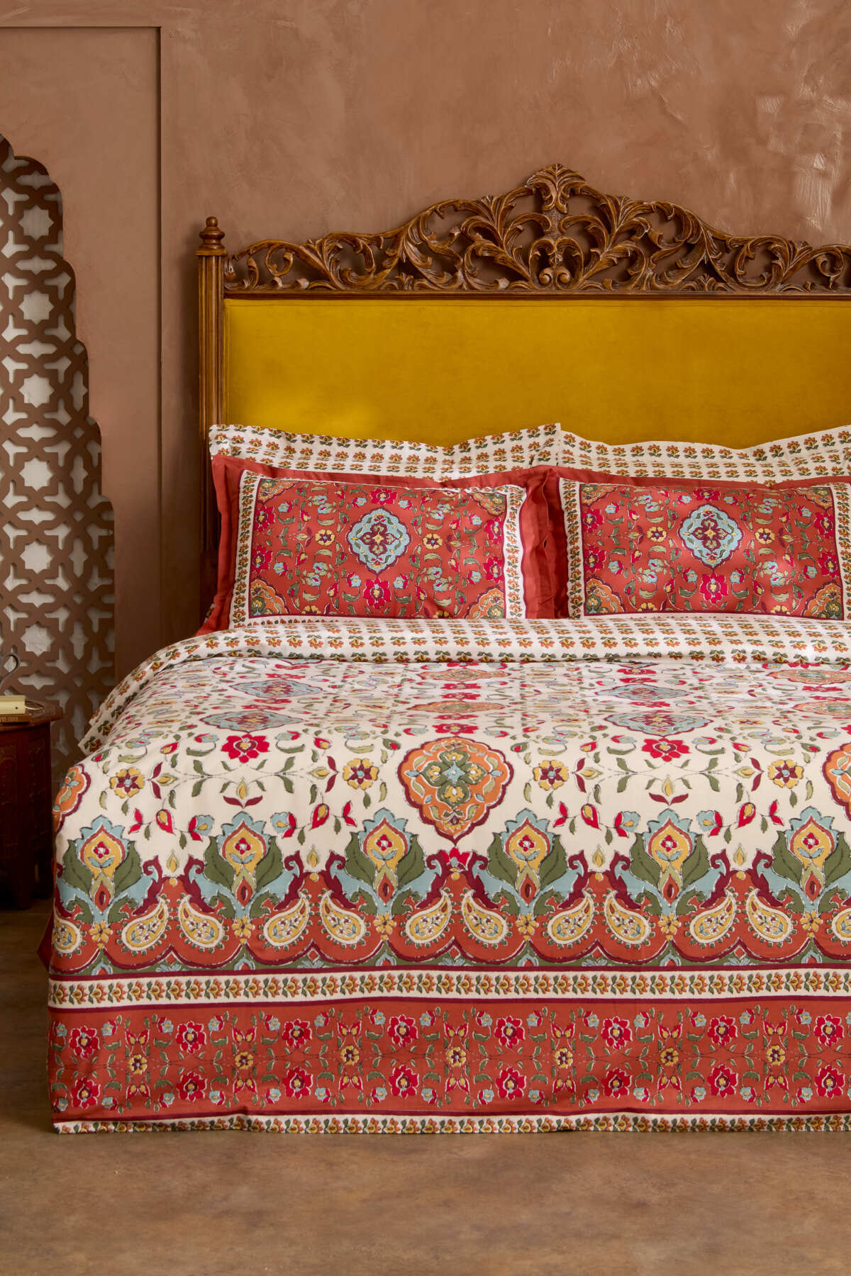 سرویس روتختی  قرمز کاراجا هومKaraca Home | 1000252191 اورجینال - تصویر 7