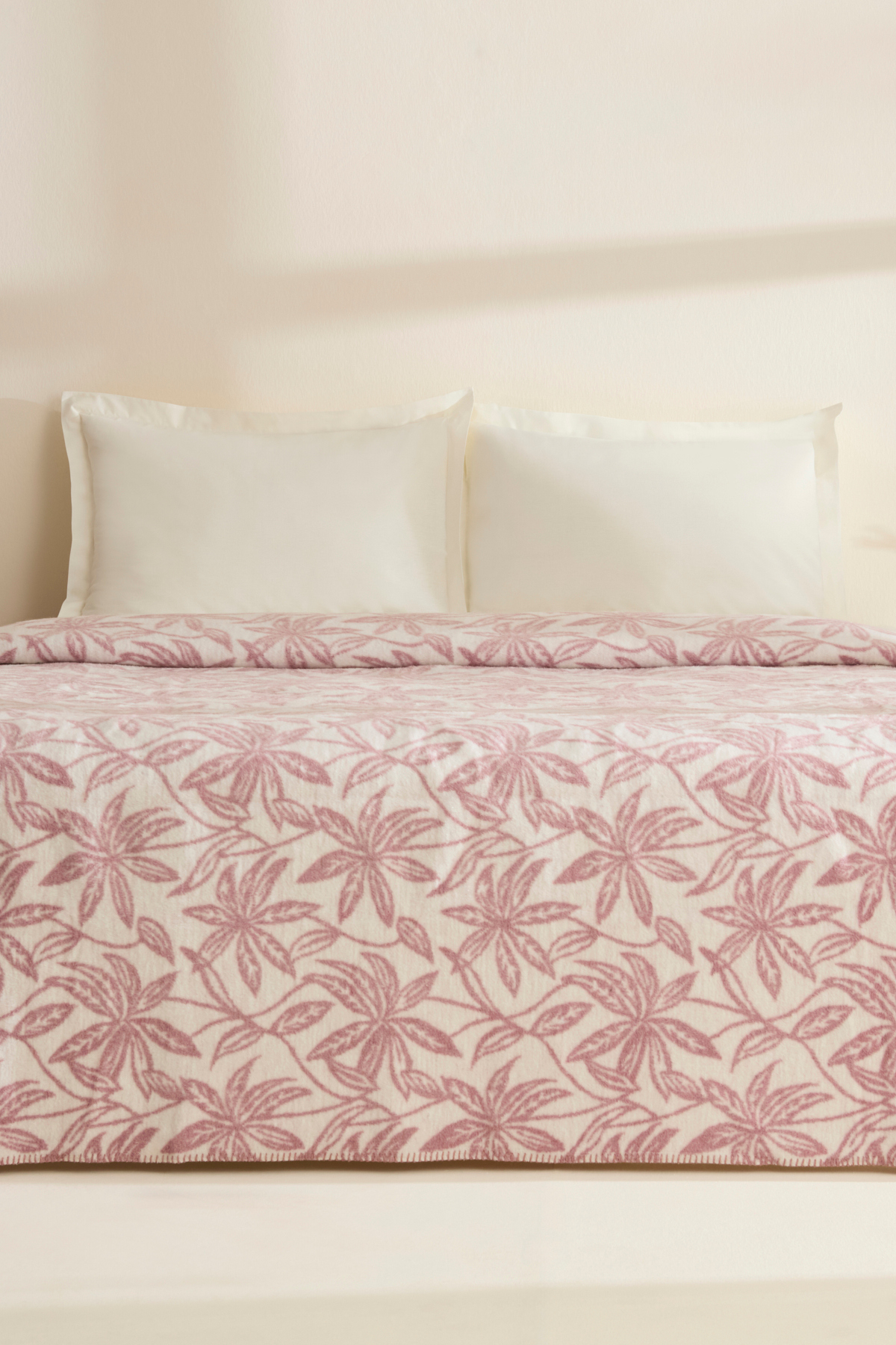 Karaca Home Layla Çift Kişilik Akrilik Battaniye Mürdüm