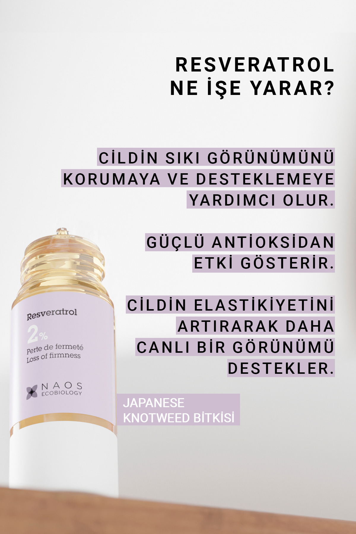 Pure Active Resveratrol Antioksidan Etkili Yaşlanma Karşıtı Konsantre Bakım Serumu 15 ML — 3760201231234 — تصویر 2 از 7