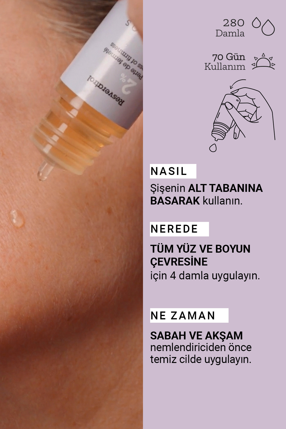 Pure Active Resveratrol Antioksidan Etkili Yaşlanma Karşıtı Konsantre Bakım Serumu 15 ML — 3760201231234 — تصویر 4 از 7