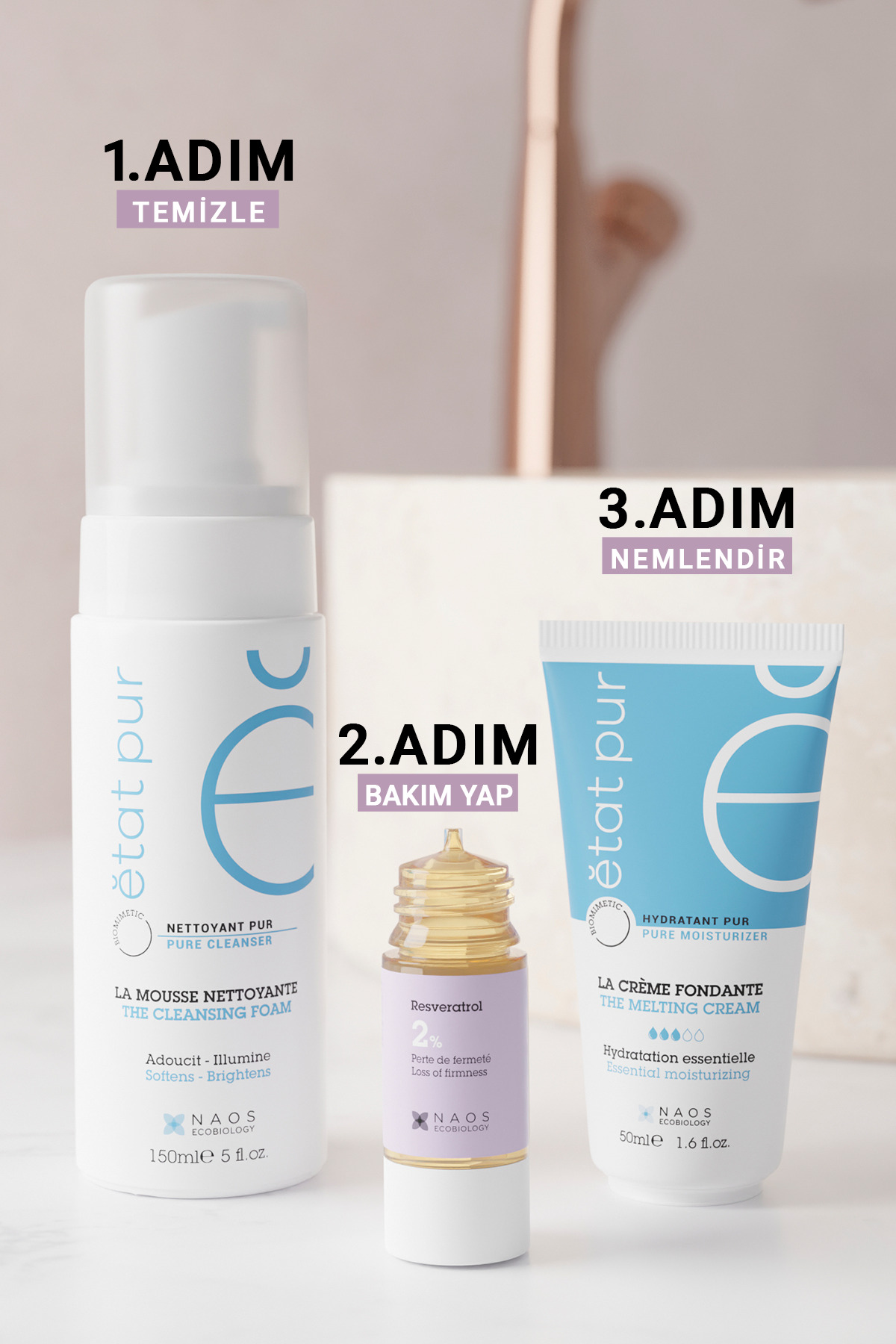 Pure Active Resveratrol Antioksidan Etkili Yaşlanma Karşıtı Konsantre Bakım Serumu 15 ML — 3760201231234 — تصویر 6 از 7