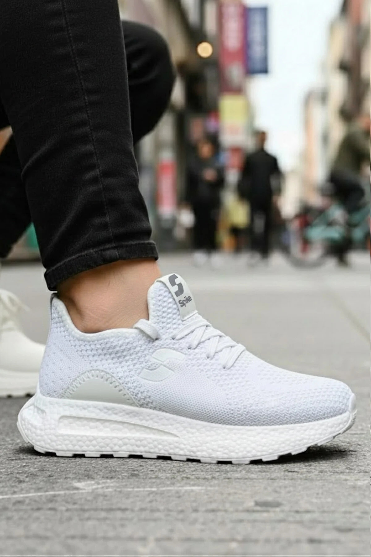  کفش ورزشی سفید، کفش کتانی، کفش دویدن غیررسمی، کفش راحت، مردانه، زنانه، یونی‌سکس